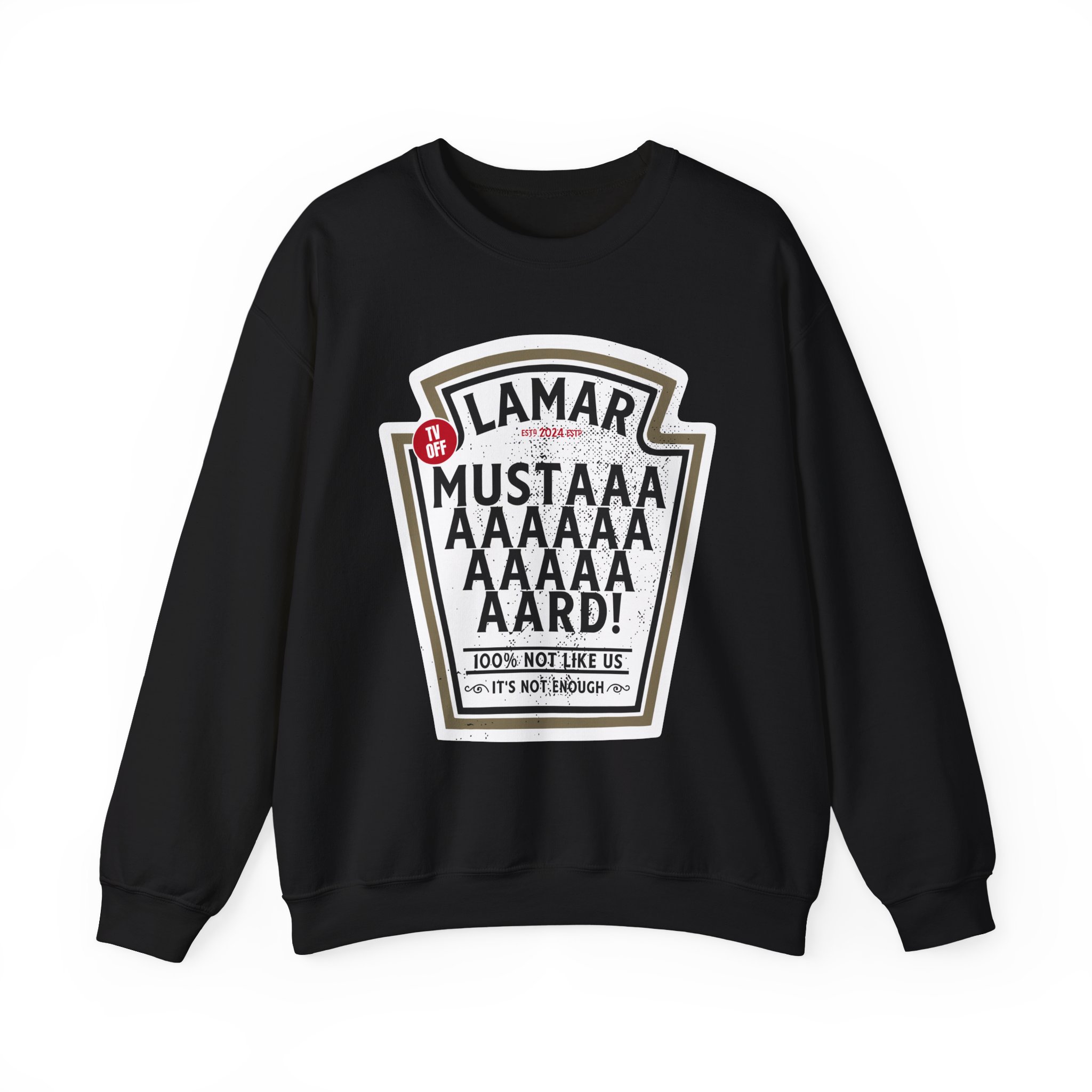 Kendrick Lamar Mustard Tv Off Unisex Heavy Blendâ„¢ Crewneck Sweatshirt