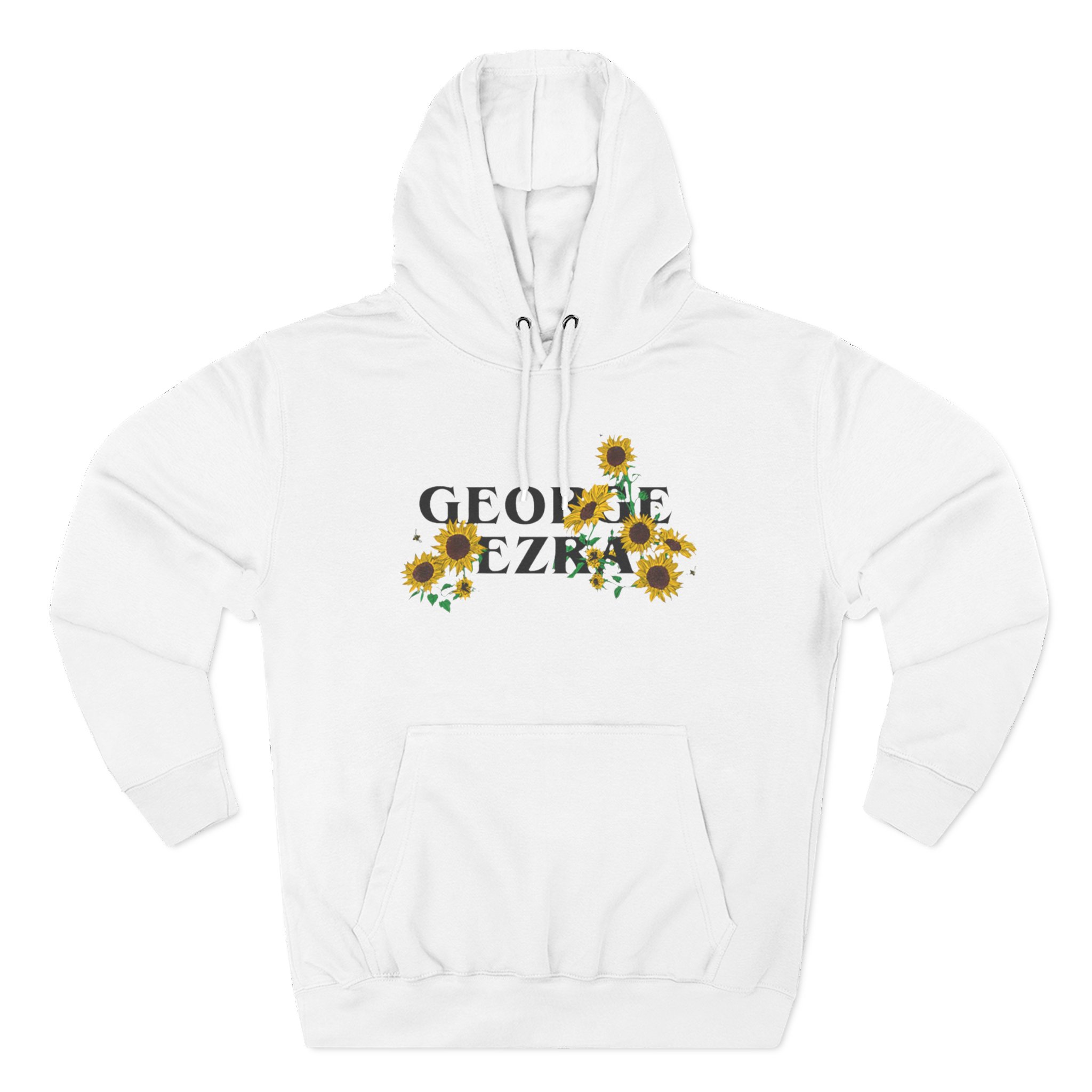 George Ezra Sunflowers Three-Panel Fleece Hoodie