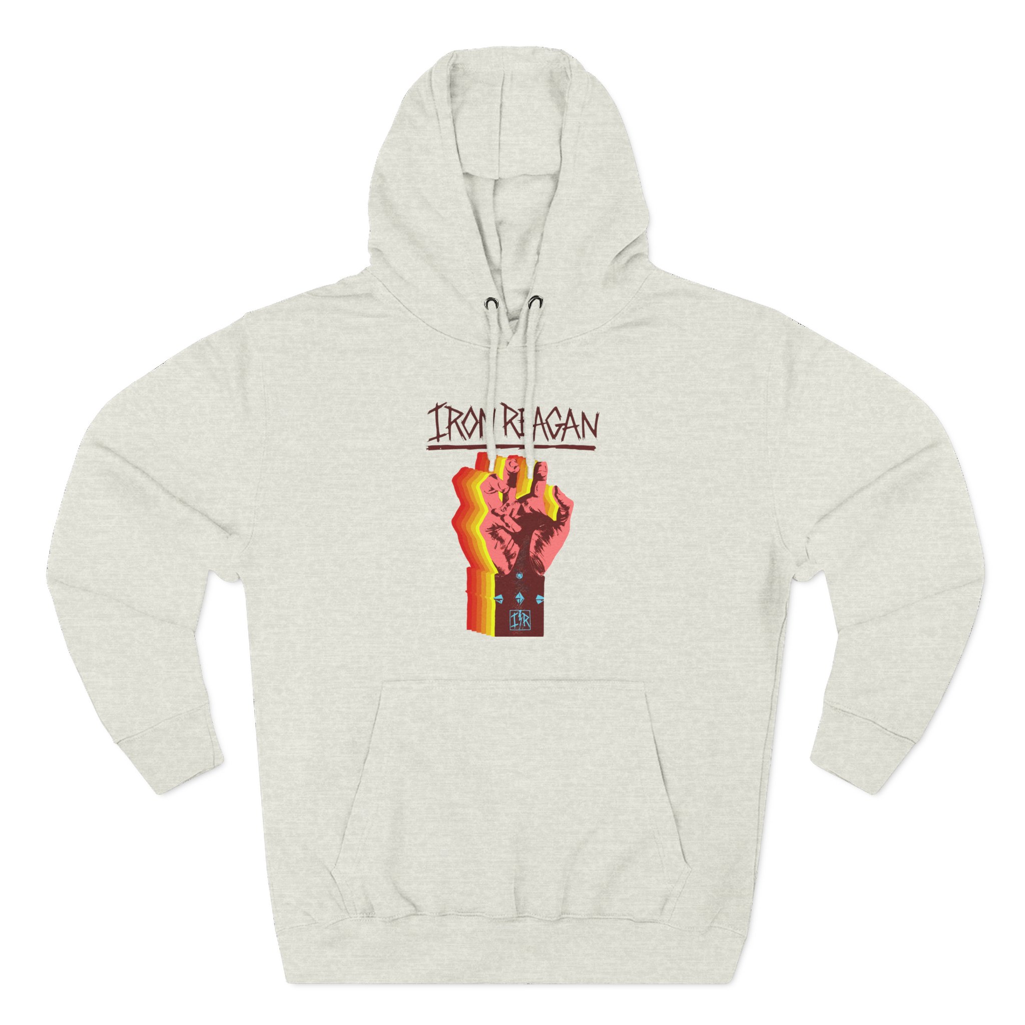 Iron Reagan Three-Panel Fleece Hoodie