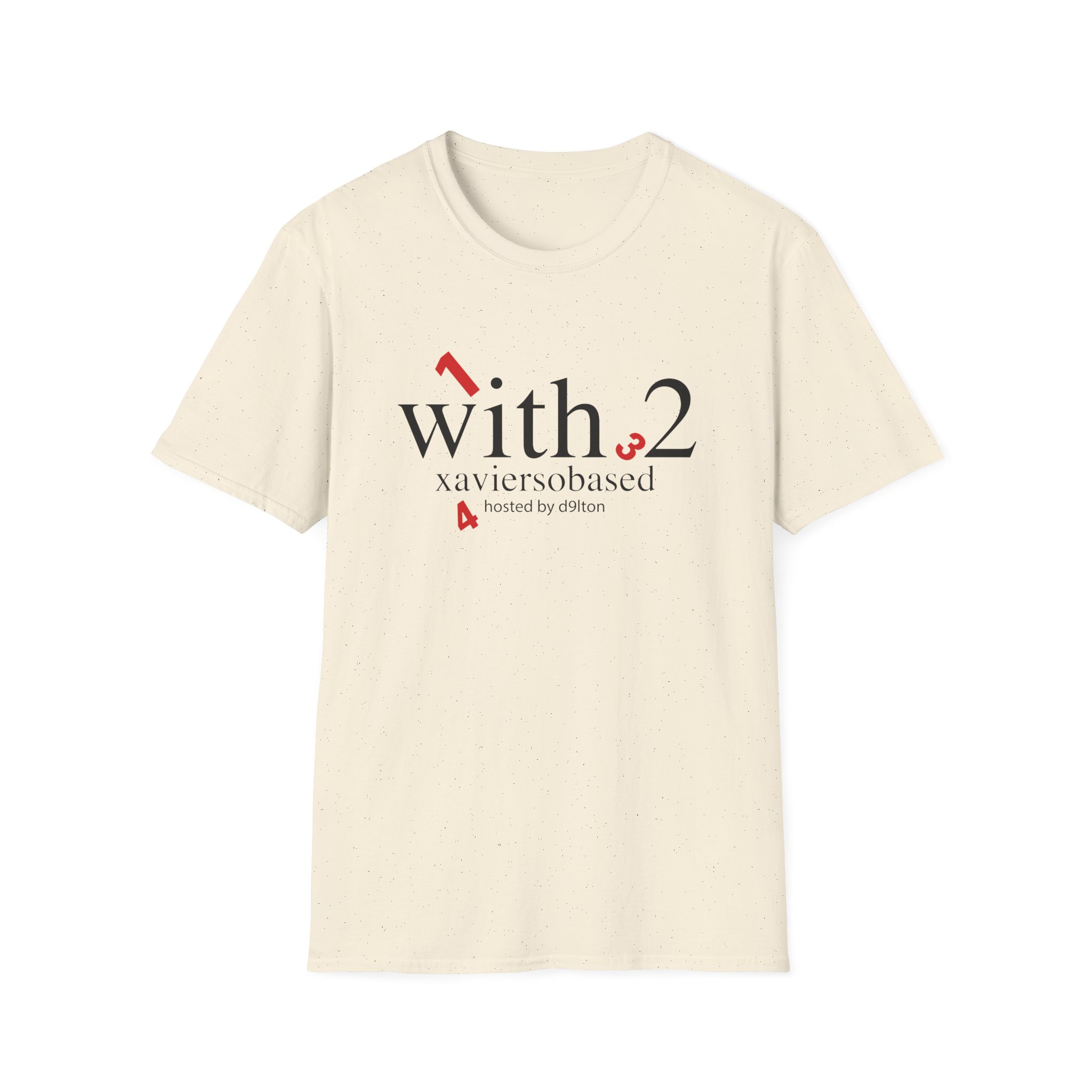 Nettspend Xaviersobased With 2 Album Unisex Softstyle T-Shirt