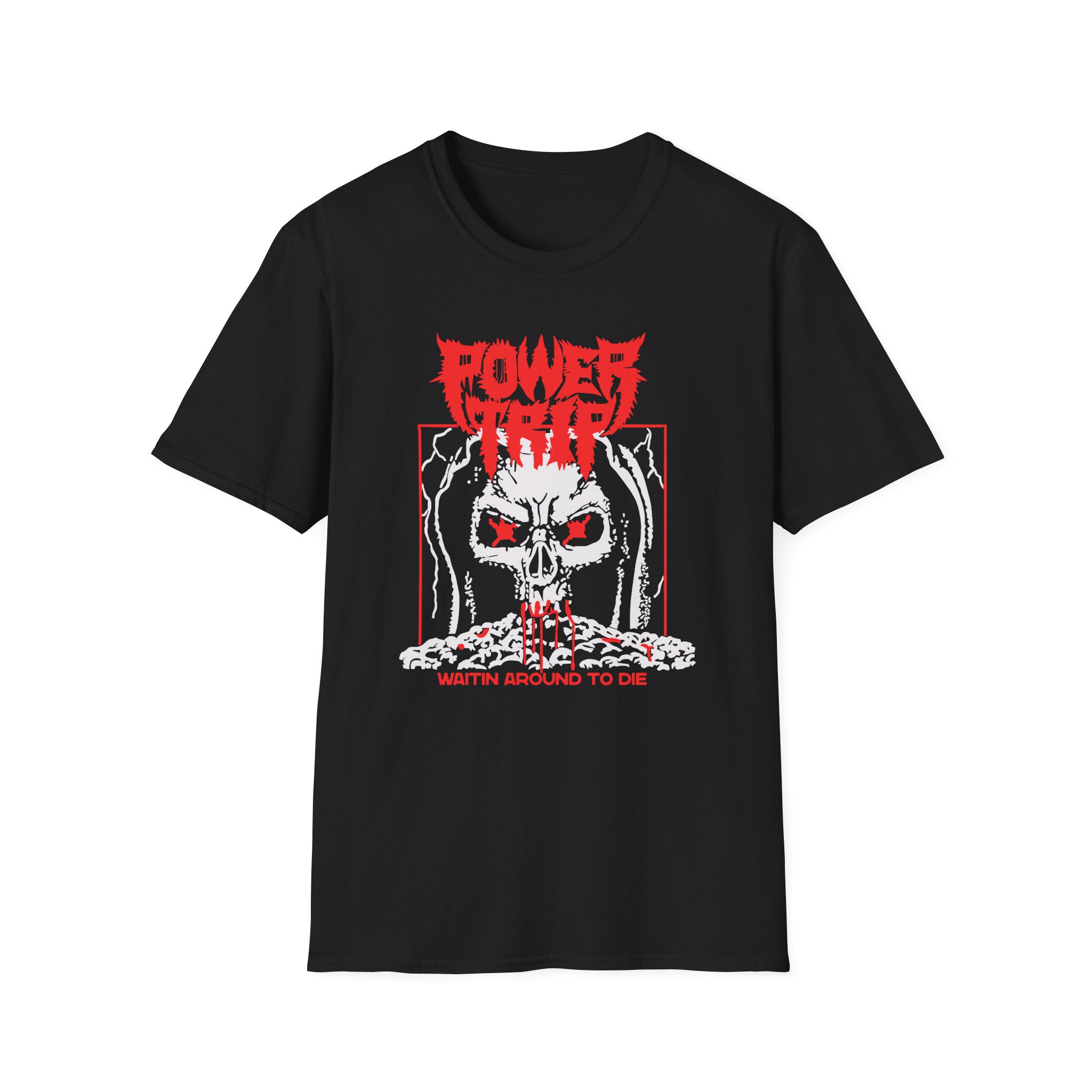 Power Trip Waiting Unisex Softstyle T-Shirt