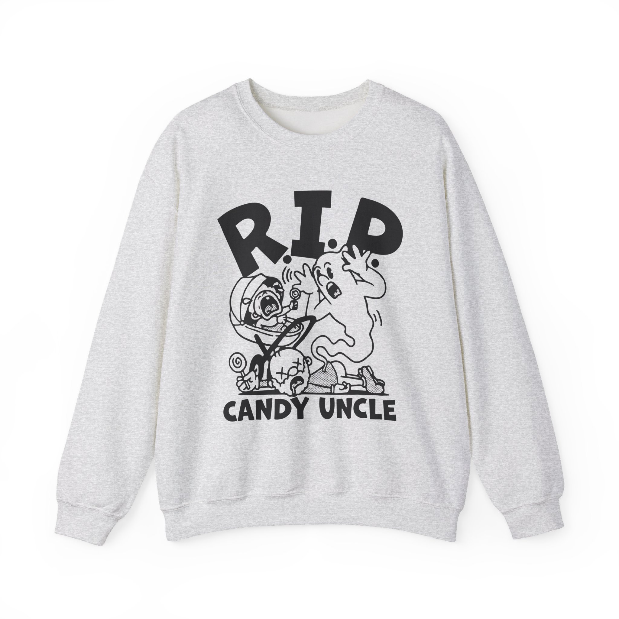 Distractible Candy Uncle Unisex Heavy Blendâ„¢ Crewneck Sweatshirt