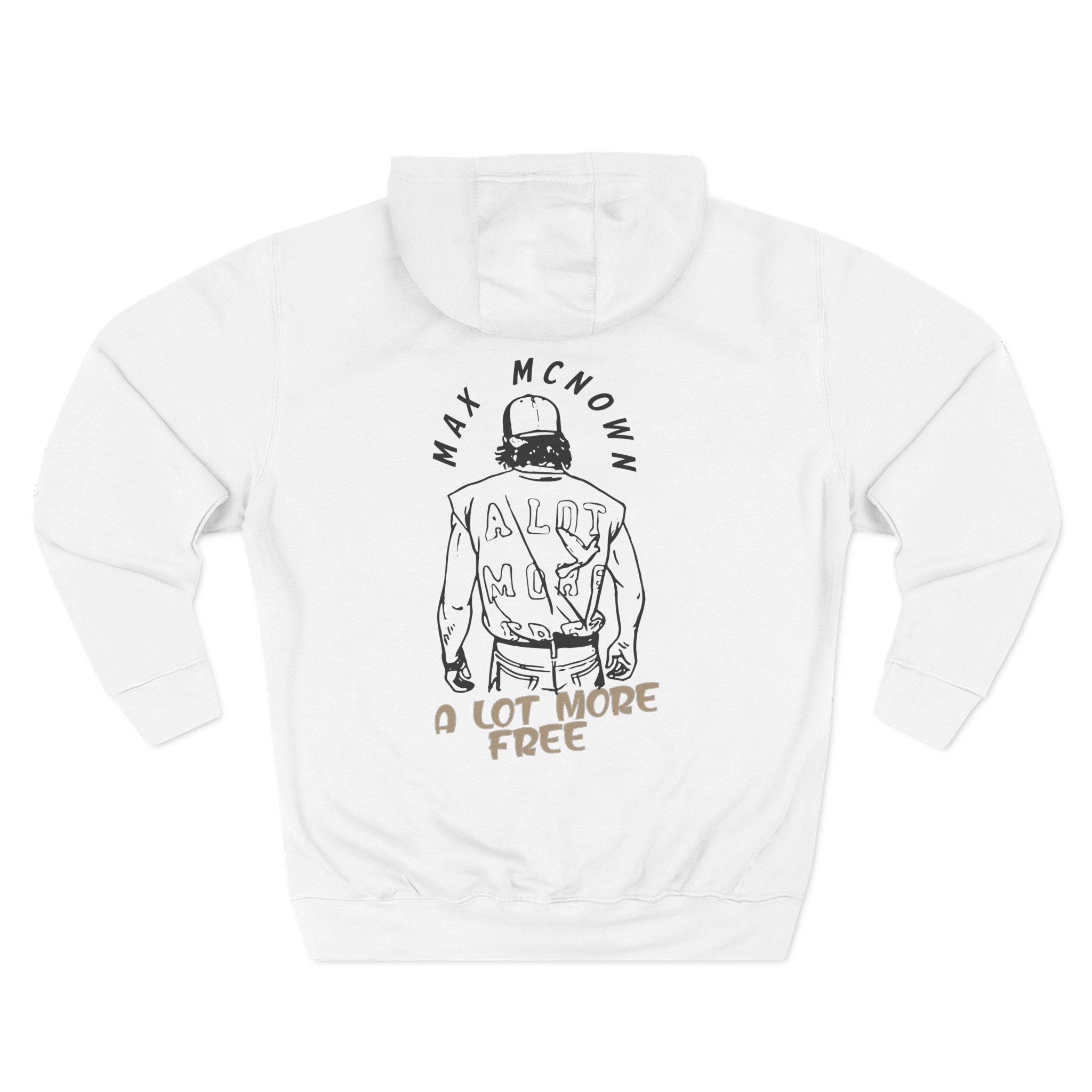 Max Mcnown Illustrated Sketch Three-Panel Fleece Hoodie