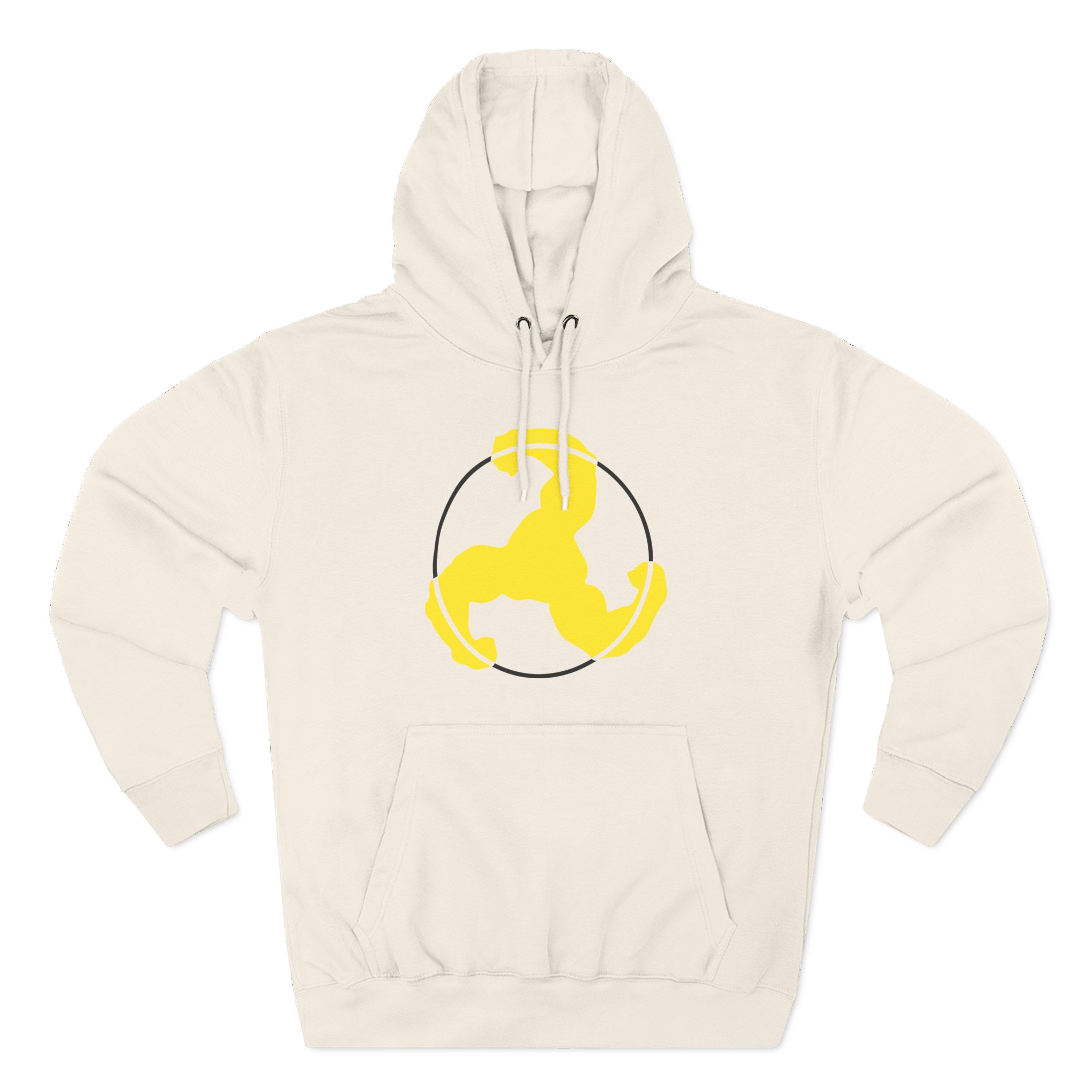 Bicep Logo Three-Panel Fleece Hoodie