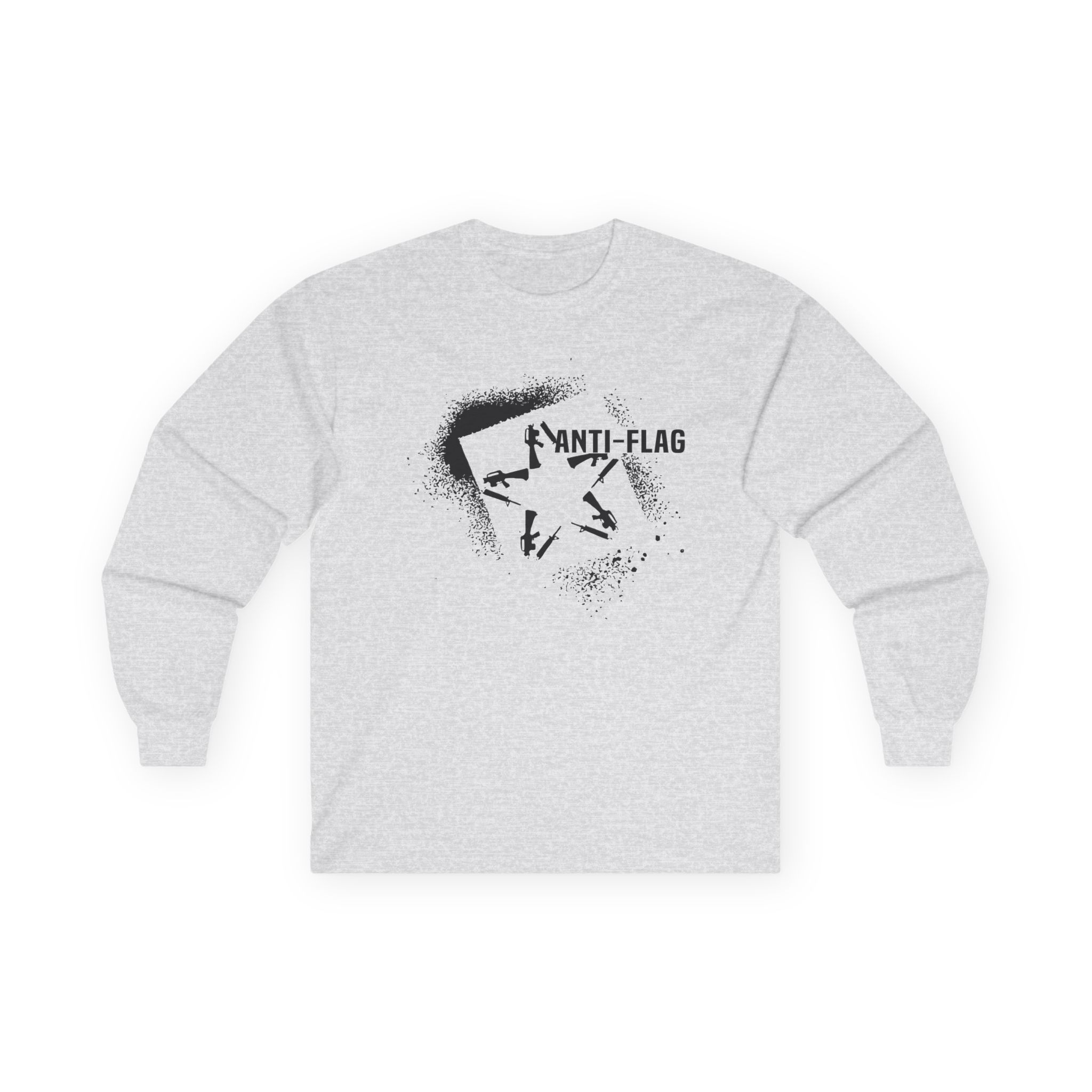 Anti Flag Big Gunstar Unisex Ultra Cotton Long Sleeve Tee