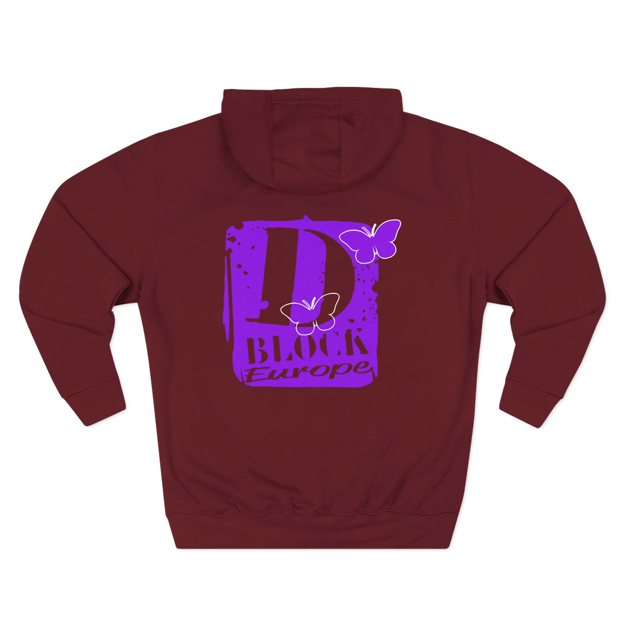 D Block Europe DBE World Three-panel Fleece Hoodie