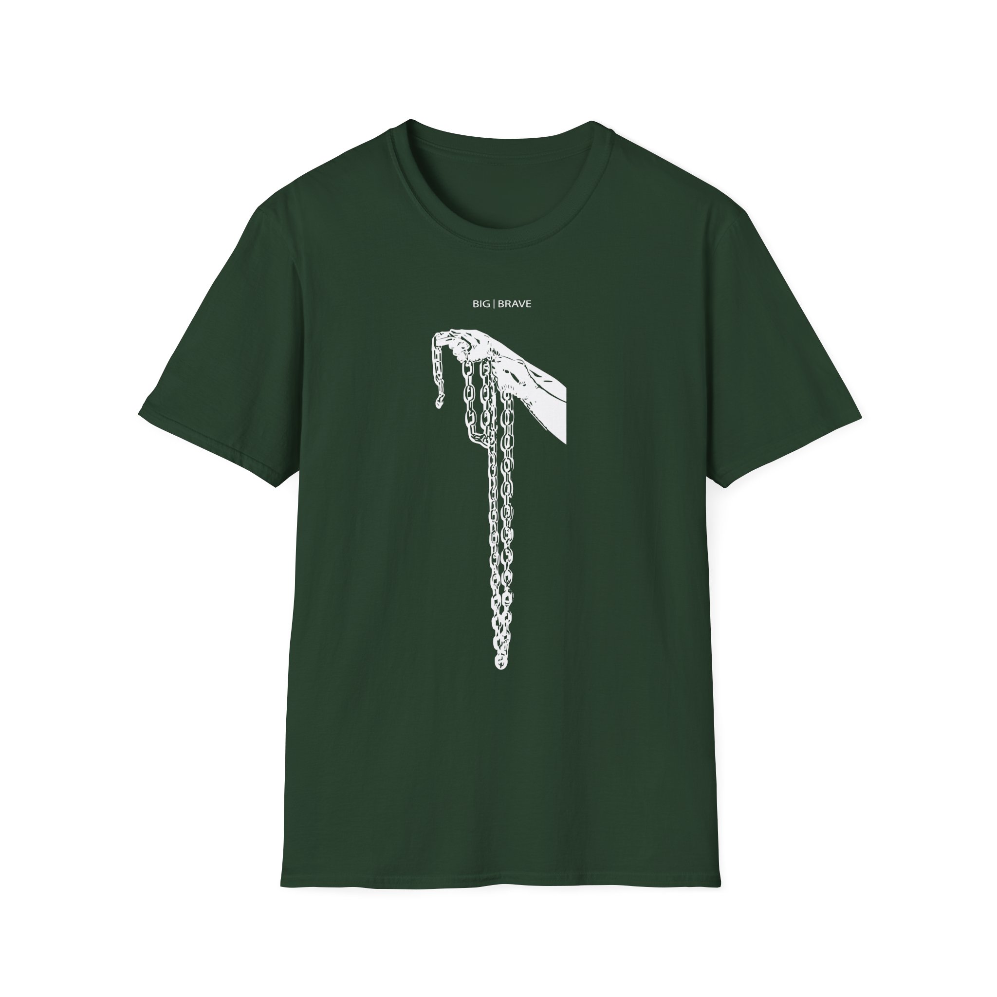 Big Brave Gloves and Chains Unisex Softstyle T-Shirt