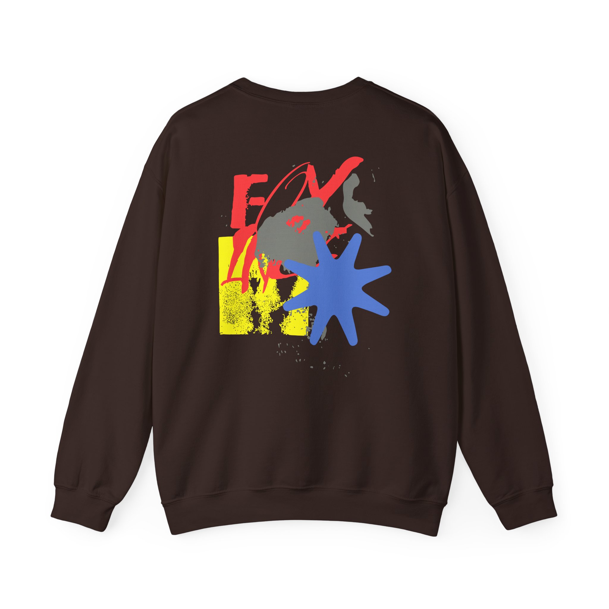 Foxing Shapes Unisex Heavy Blendâ„¢ Crewneck Sweatshirt