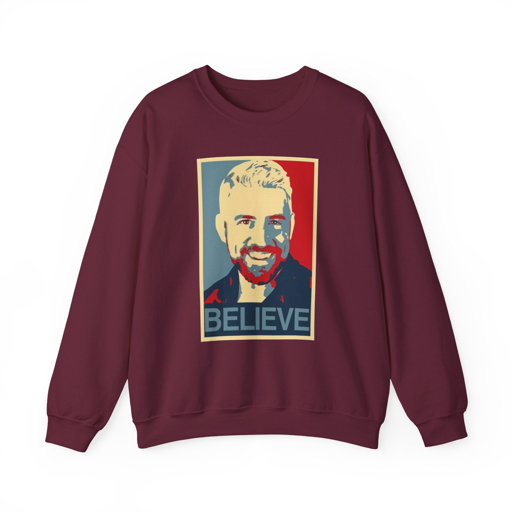 Joe Hendry Believe Unisex Heavy Blendâ„¢ Crewneck Sweatshirt