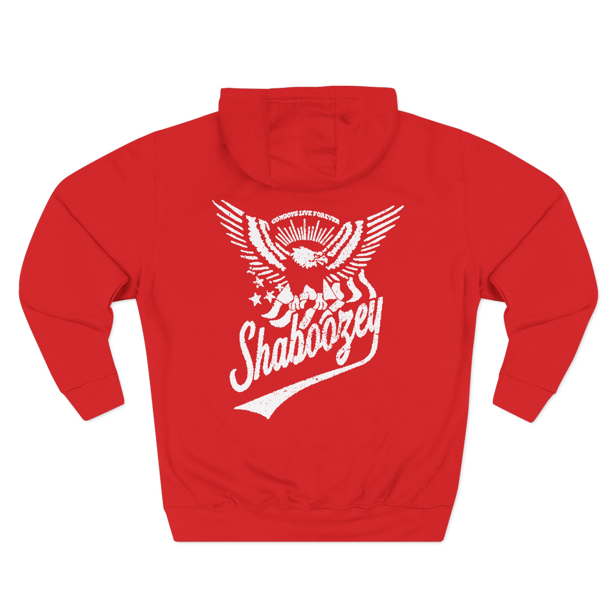 Shaboozey Boozey Eagle Three-Panel Fleece Hoodie