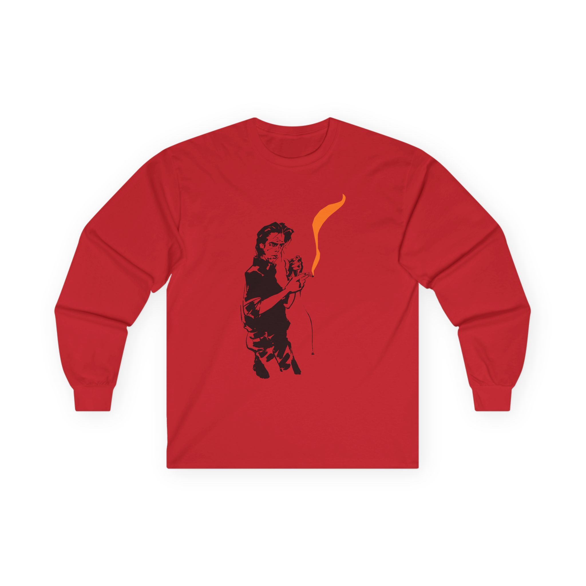 Nick Cave Smoking Unisex Ultra Cotton Long Sleeve Tee