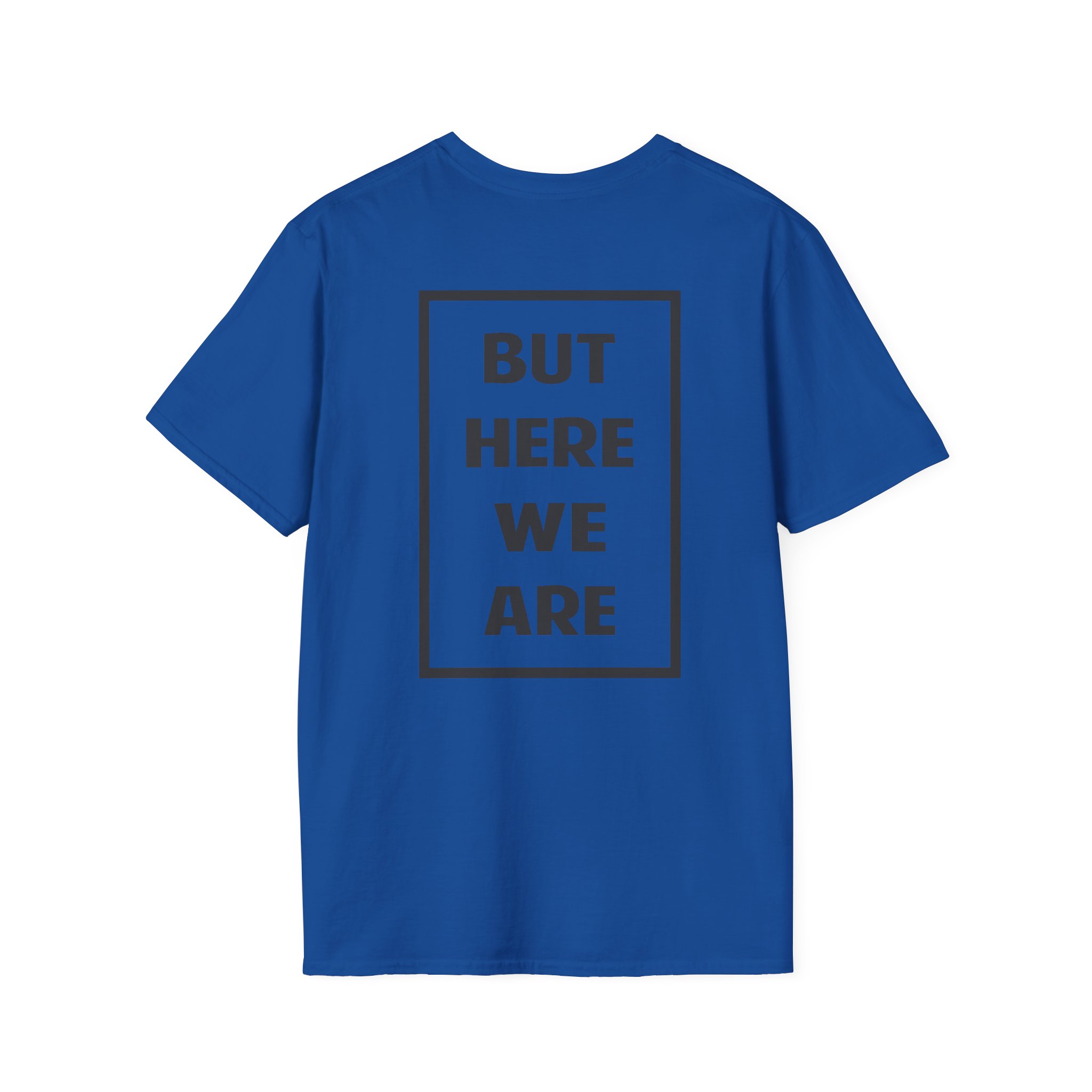 Foo Fighters but Here We Are Unisex Softstyle T-Shirt