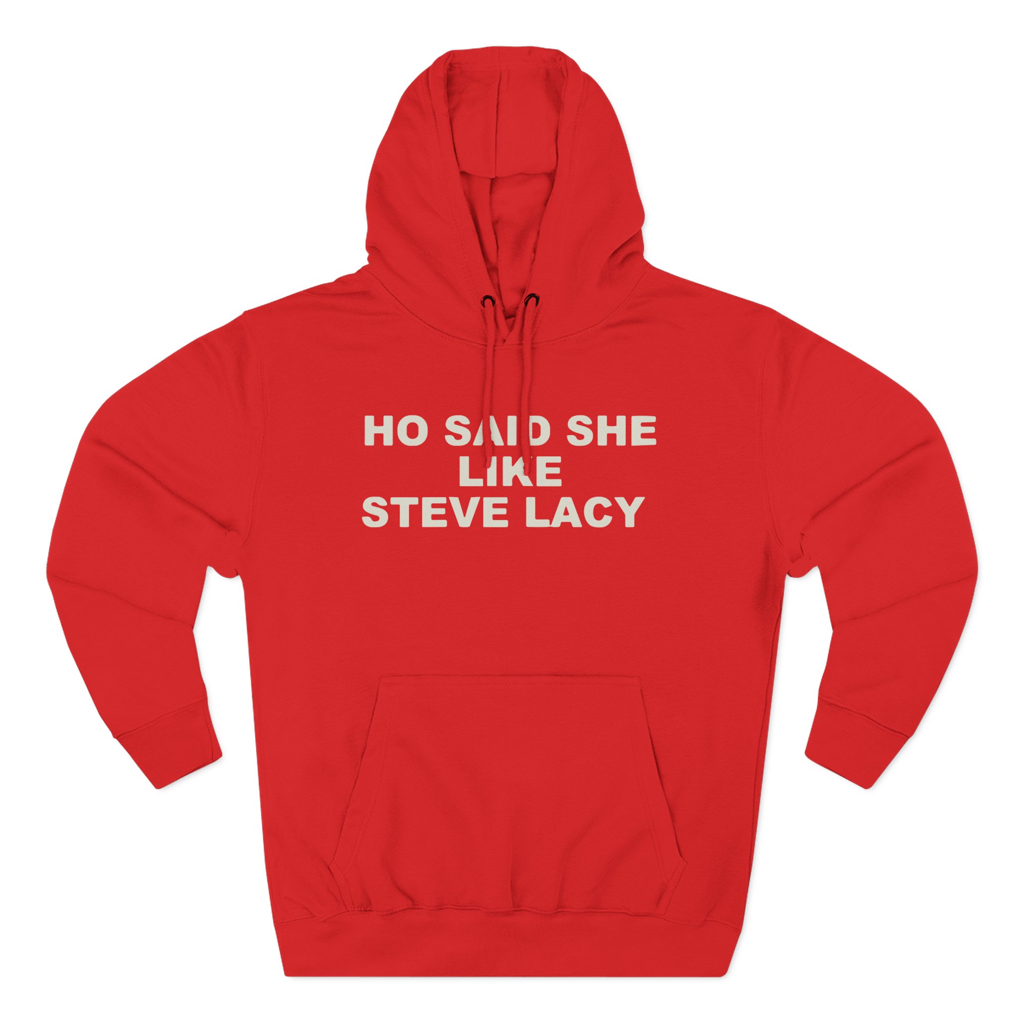 Steve Lacy Ho Said She Like Three-Panel Fleece Hoodie