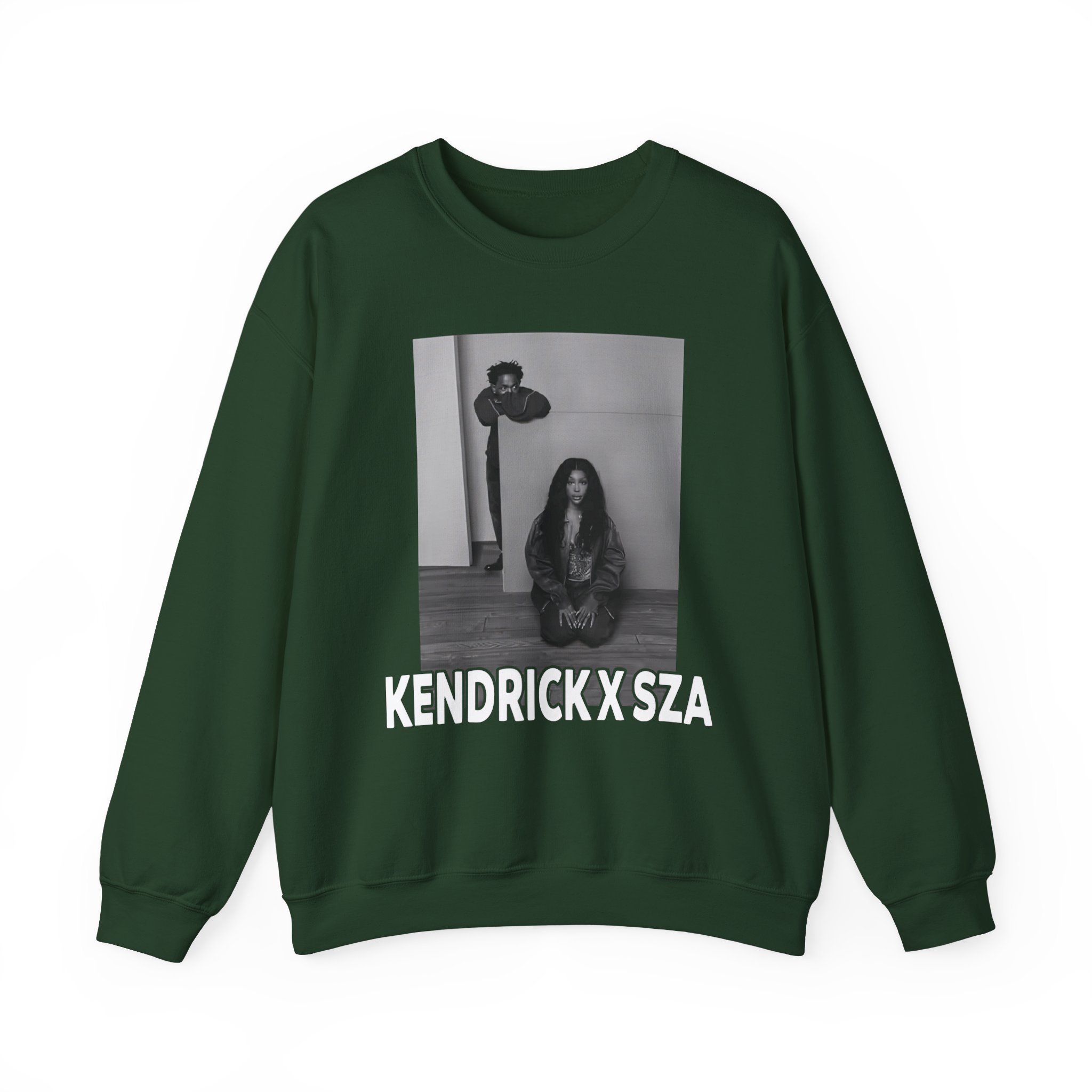 Kendrick Lamar Sza 2025 Tour Unisex Heavy Blendâ„¢ Crewneck Sweatshirt