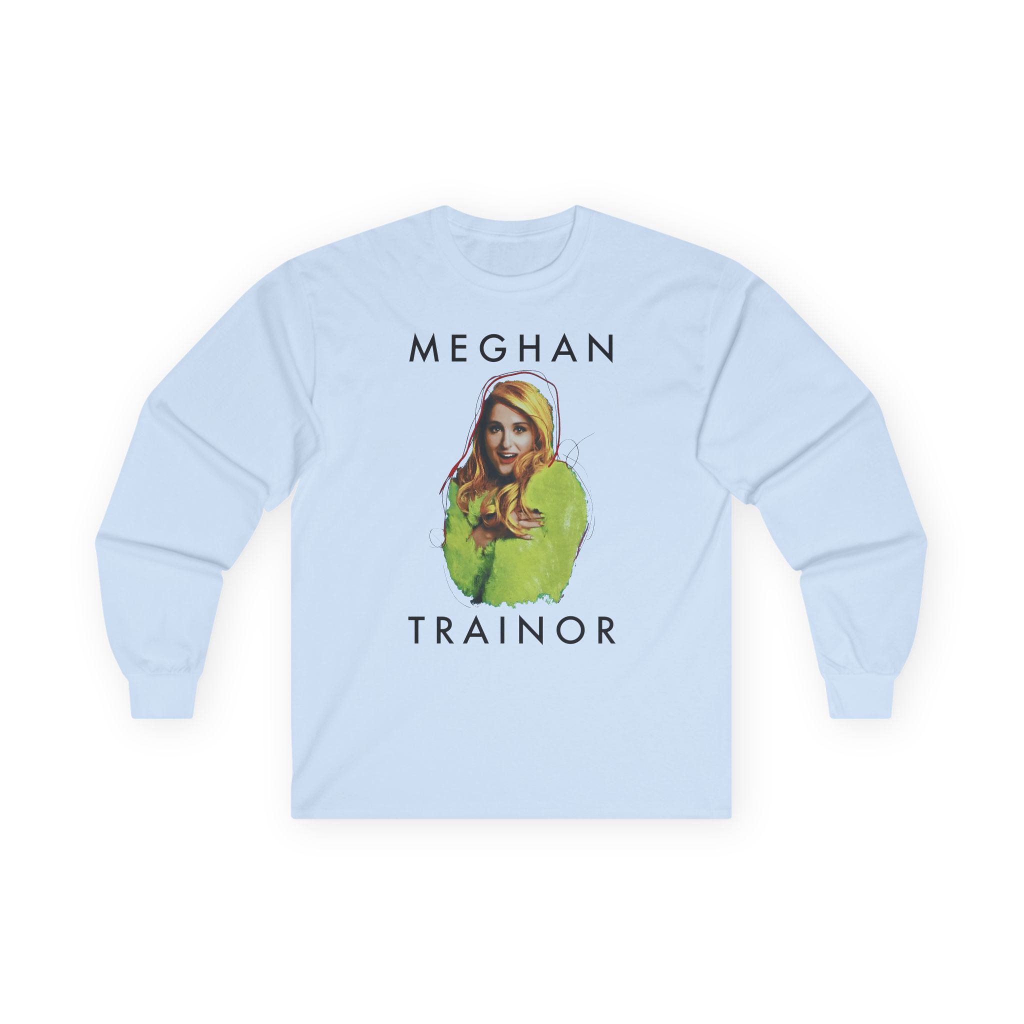 Meghan Trainor Title Pose Girls Unisex Ultra Cotton Long Sleeve Tee