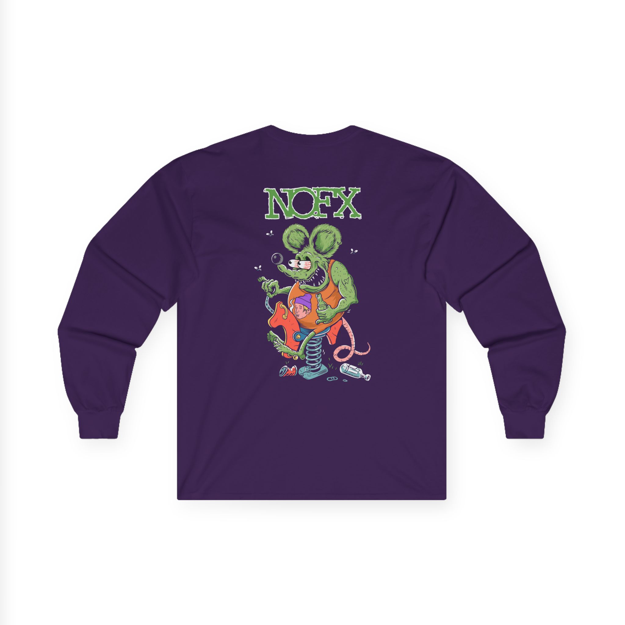 Nofx Rat Fink Unisex Ultra Cotton Long Sleeve Tee
