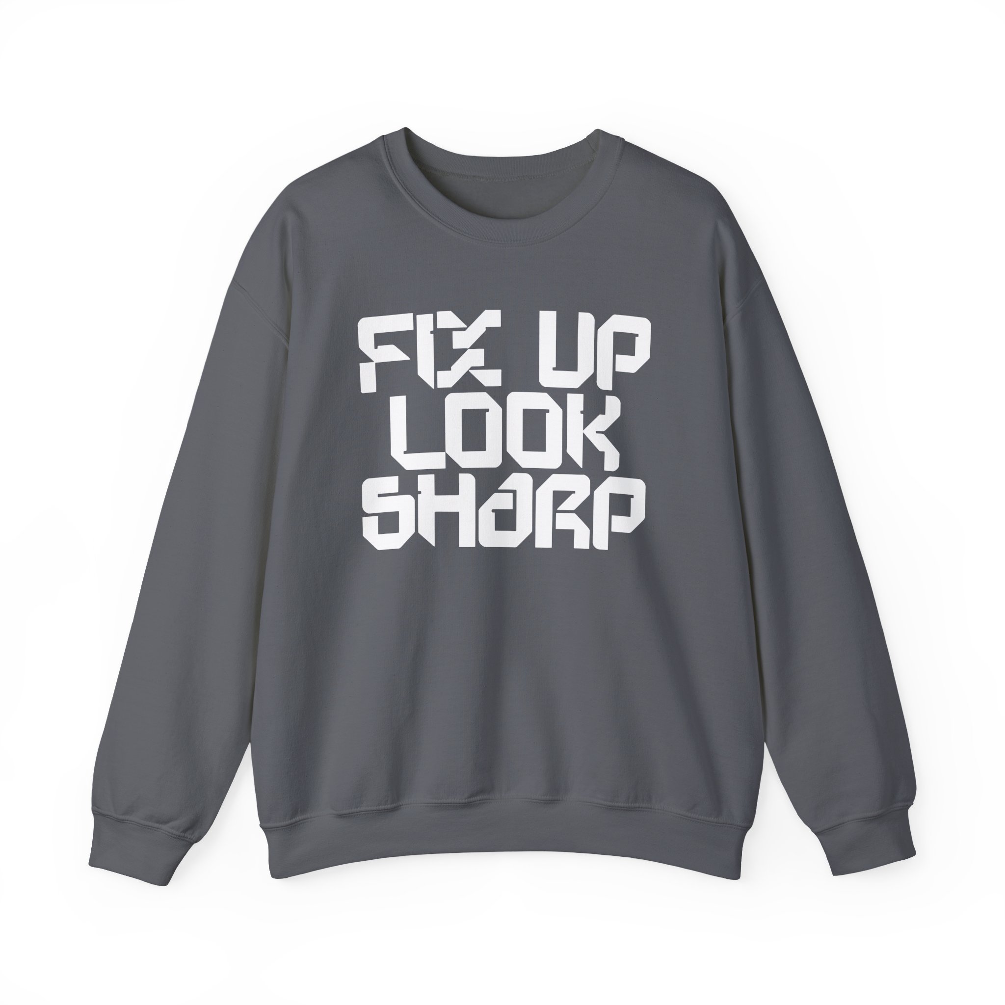 Dizzee Rascal Fix Up Look Sharp Unisex Heavy Blendâ„¢ Crewneck Sweatshirt