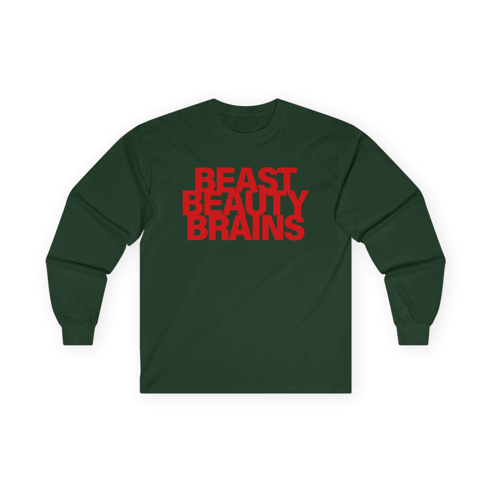 Ilona Maher Beast Beauty Brains Iconic Unisex Ultra Cotton Long Sleeve Tee