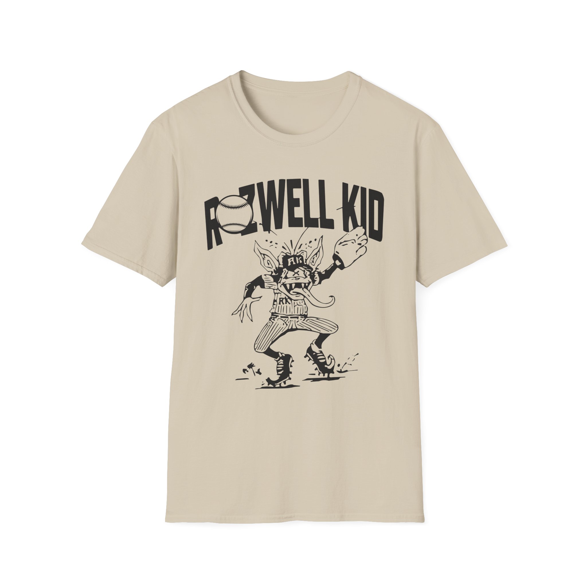 Rozwell Kid Baseball Goblin Unisex Softstyle T-Shirt