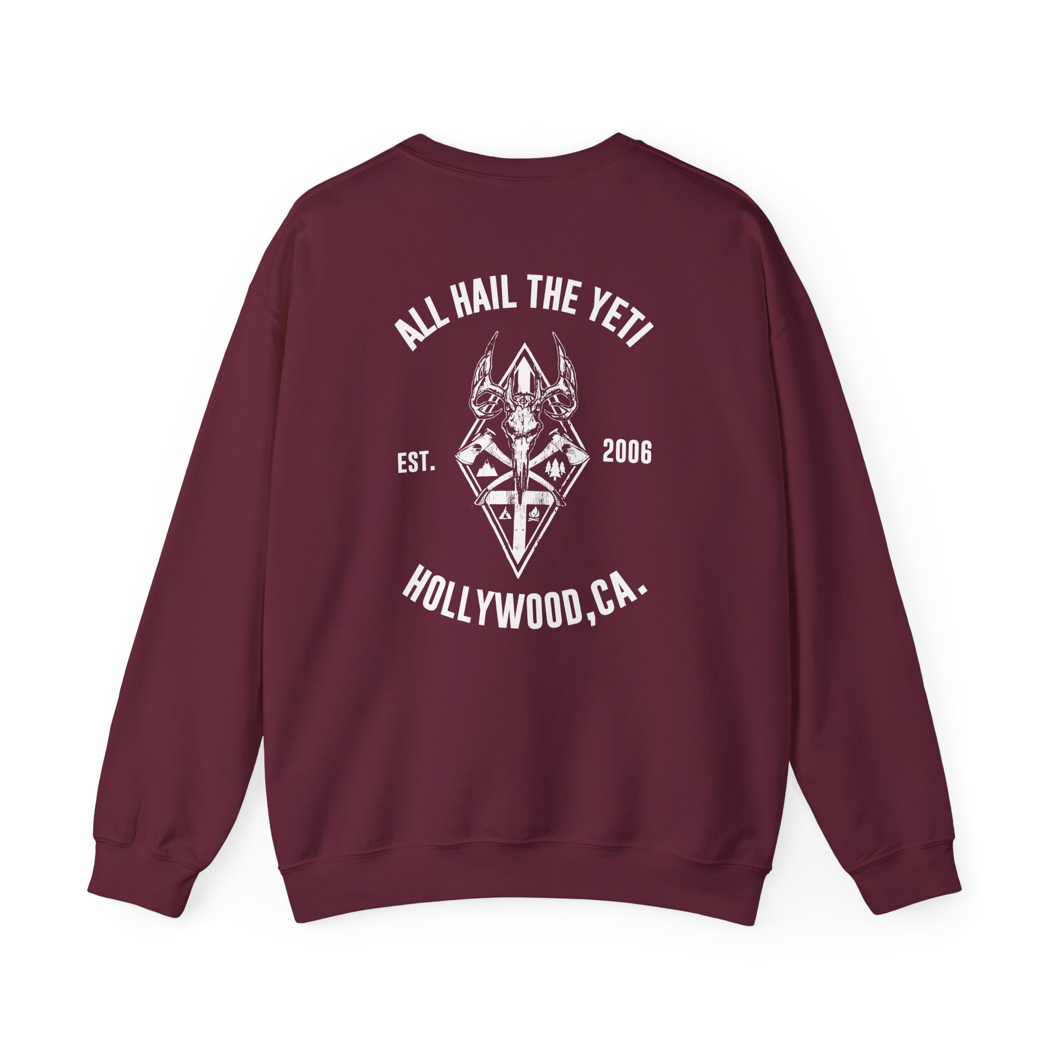 All Hail the Yeti Hollywood Unisex Heavy Blendâ„¢ Crewneck Sweatshirt