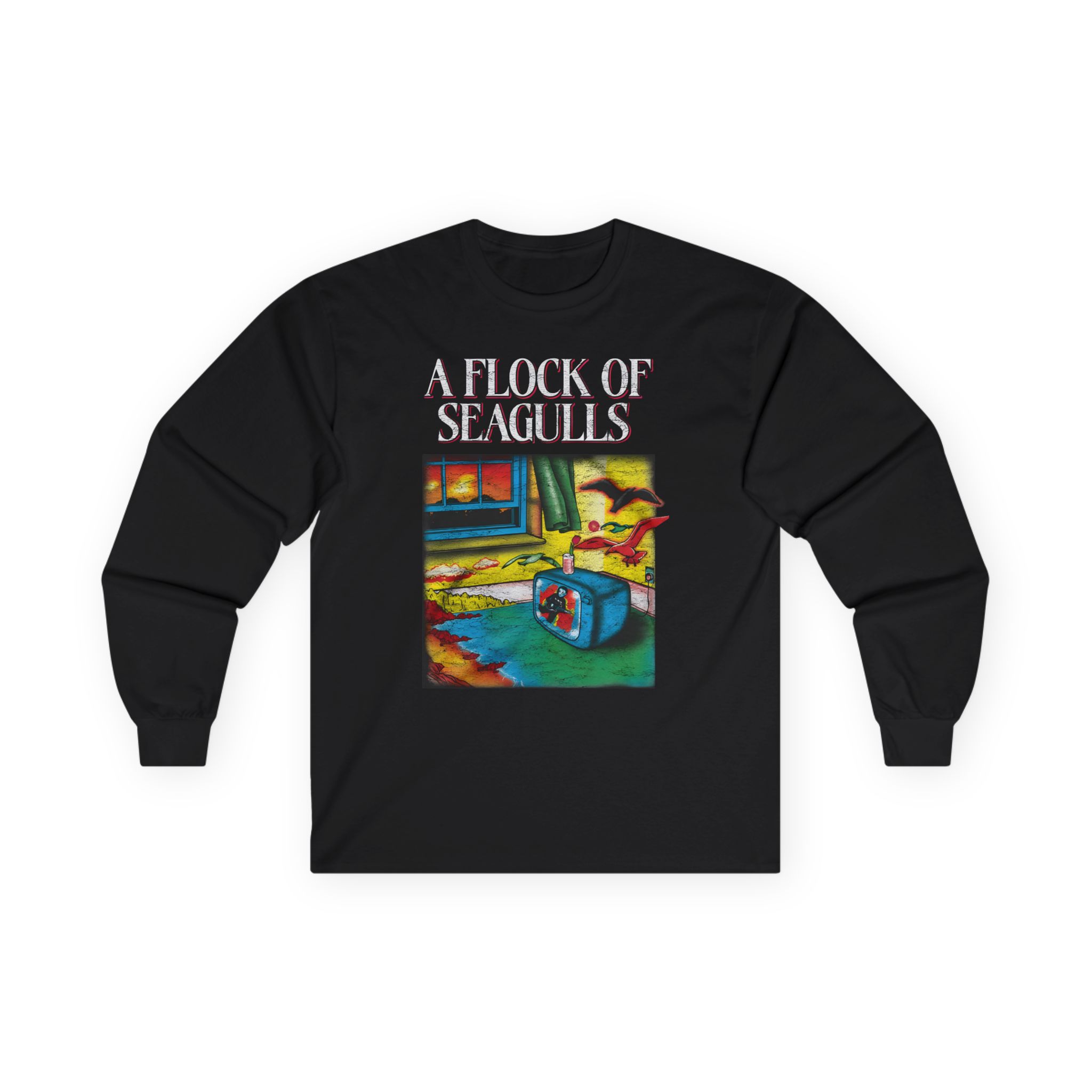 A Flock of Seagulls I Ran Tour Unisex Ultra Cotton Long Sleeve Tee