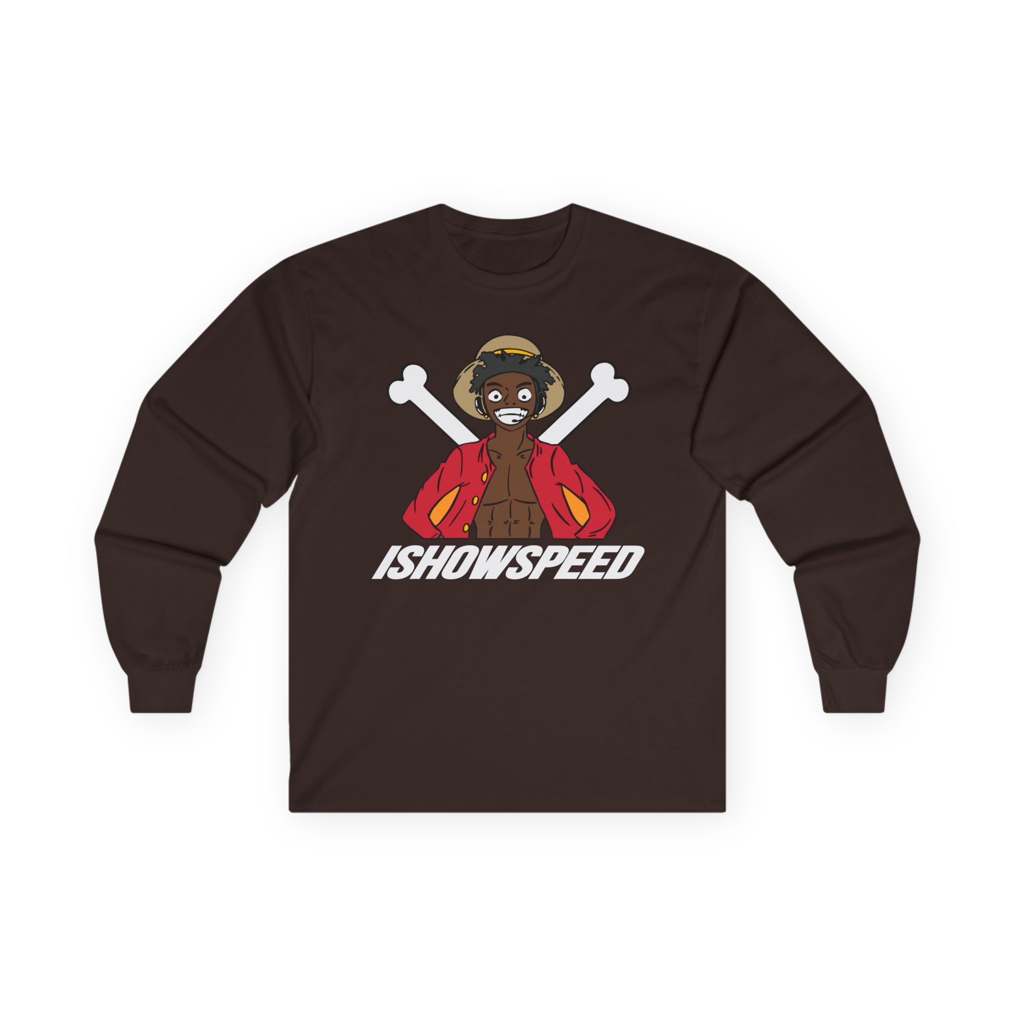 Luffy Ishowspeed Unisex Ultra Cotton Long Sleeve Tee