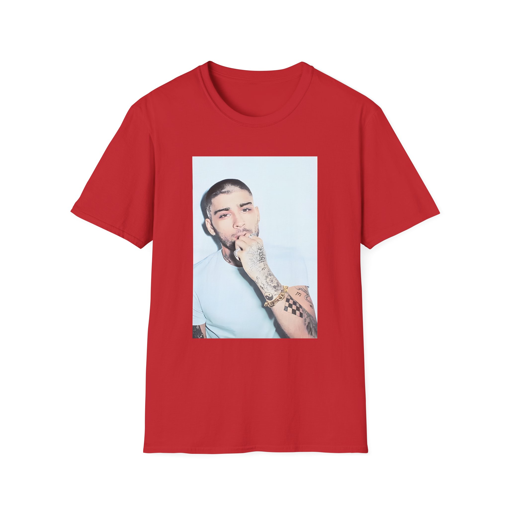 Zayn Malik Photo Unisex Softstyle T-Shirt