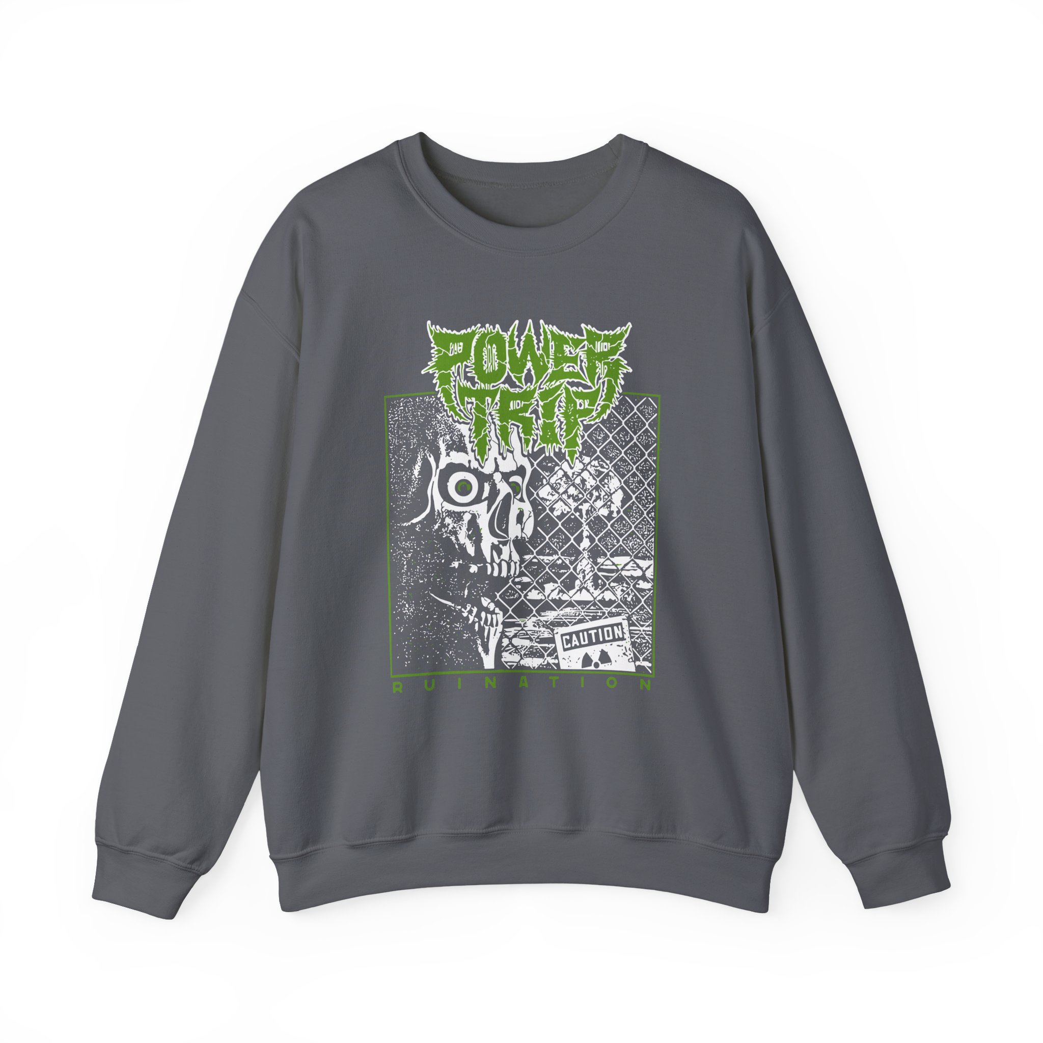 Power Trip Ruination Unisex Heavy Blendâ„¢ Crewneck Sweatshirt