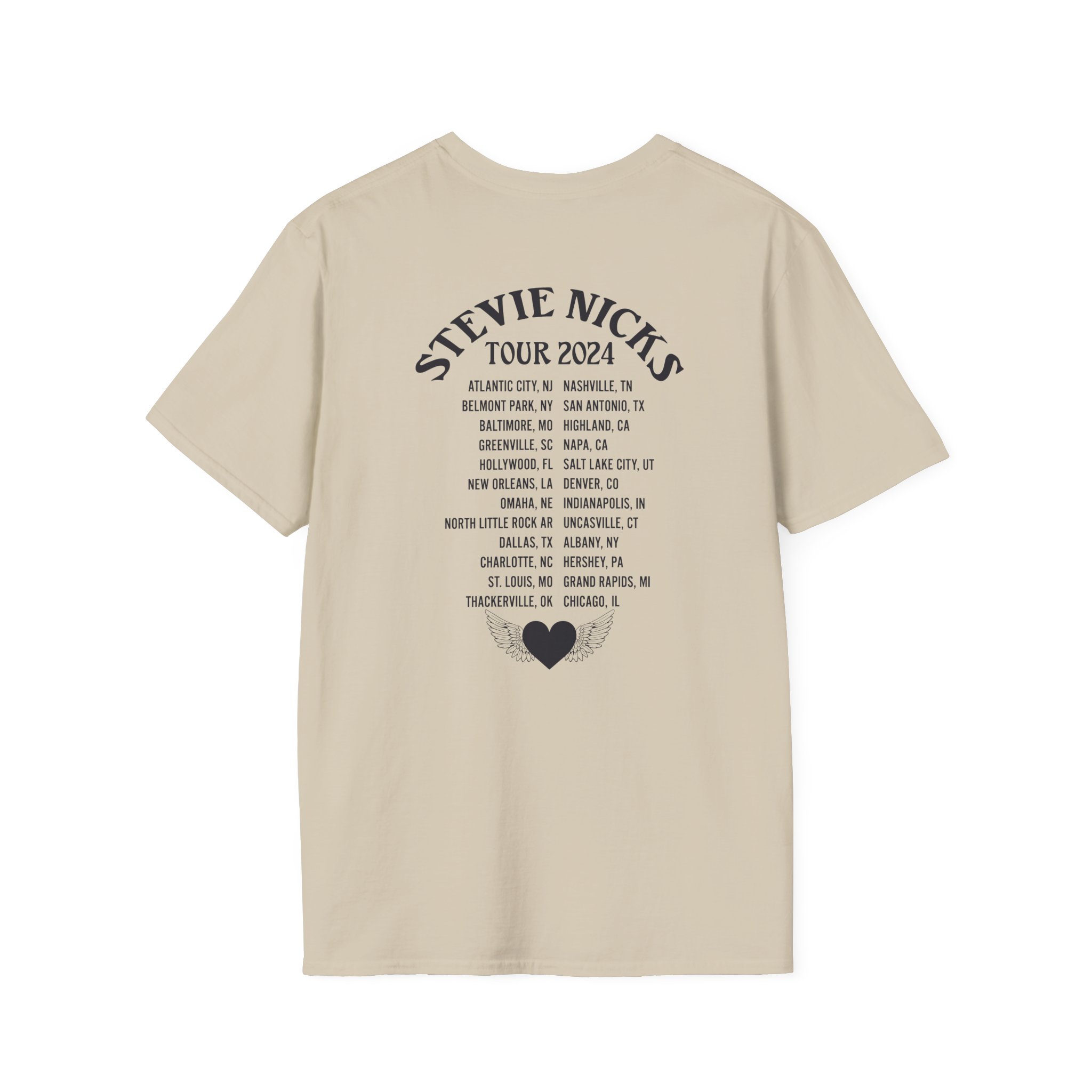 Stevie Nicks Tour Unisex Softstyle T-Shirt