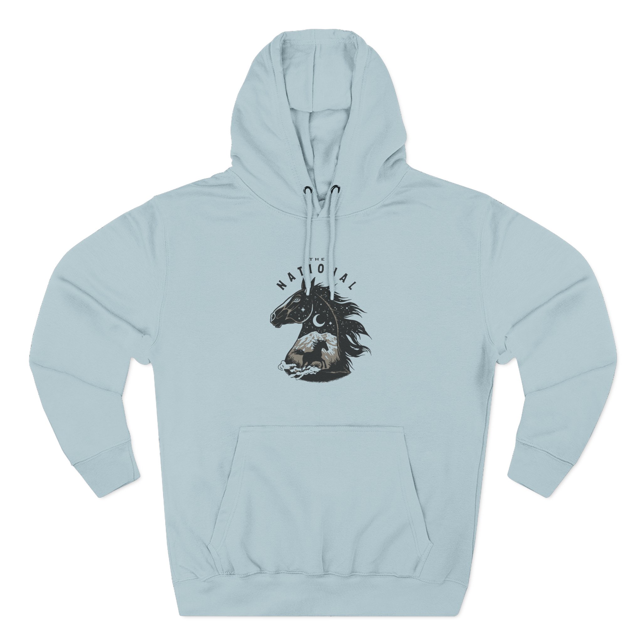 The National Mustang Three-panel Fleece Hoodie