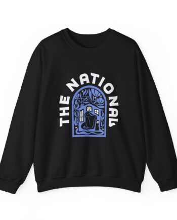 The National Turn Off the House Unisex Heavy Blend Crewneck Sweatshirt