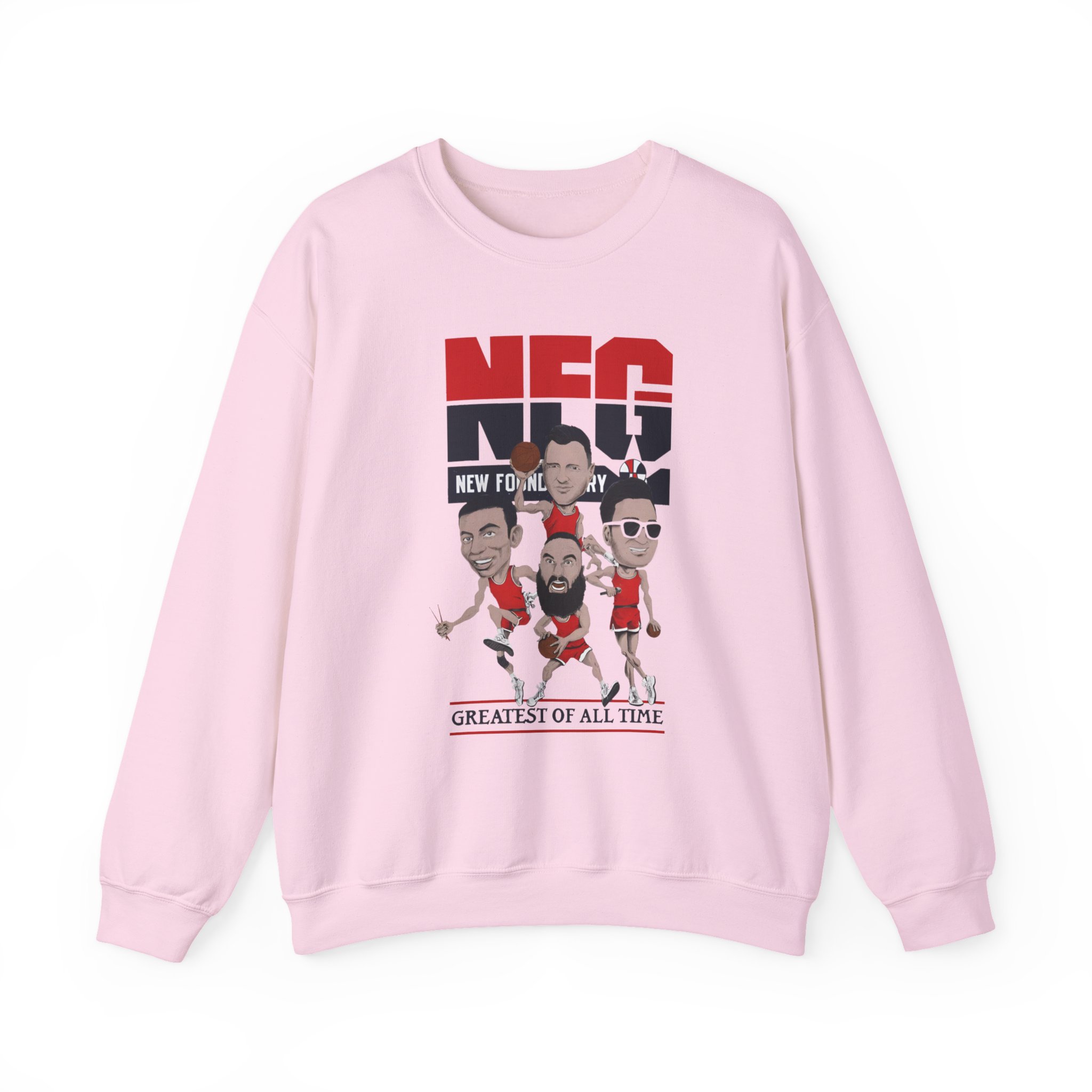 New Found Glory Basketball Unisex Heavy Blendâ„¢ Crewneck Sweatshirt
