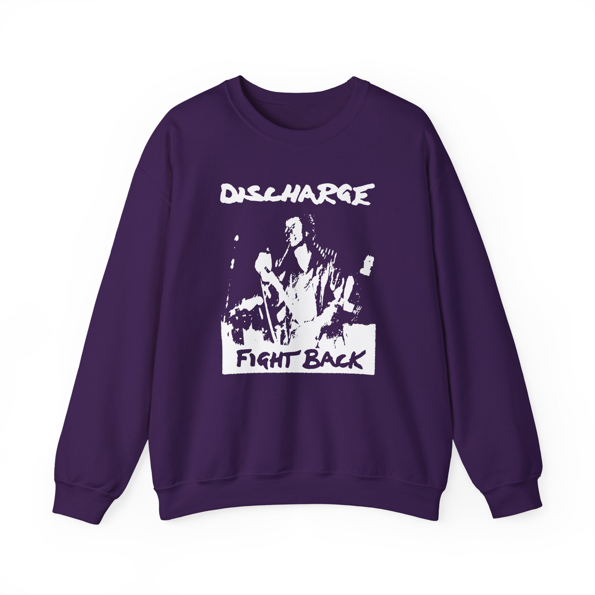 Discharge Fight Back Unisex Heavy Blendâ„¢ Crewneck Sweatshirt