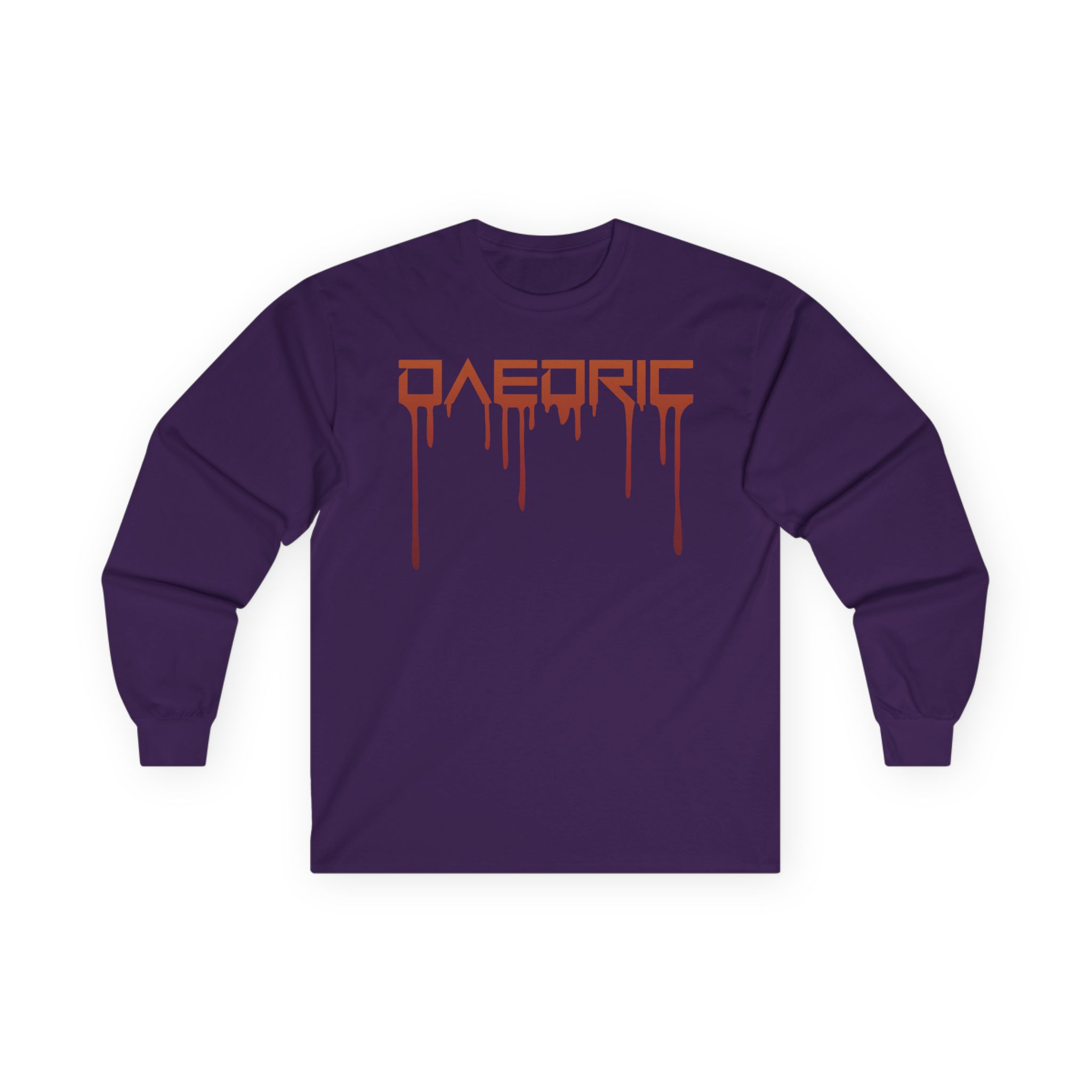 Daedric Drip Logo Unisex Ultra Cotton Long Sleeve Tee