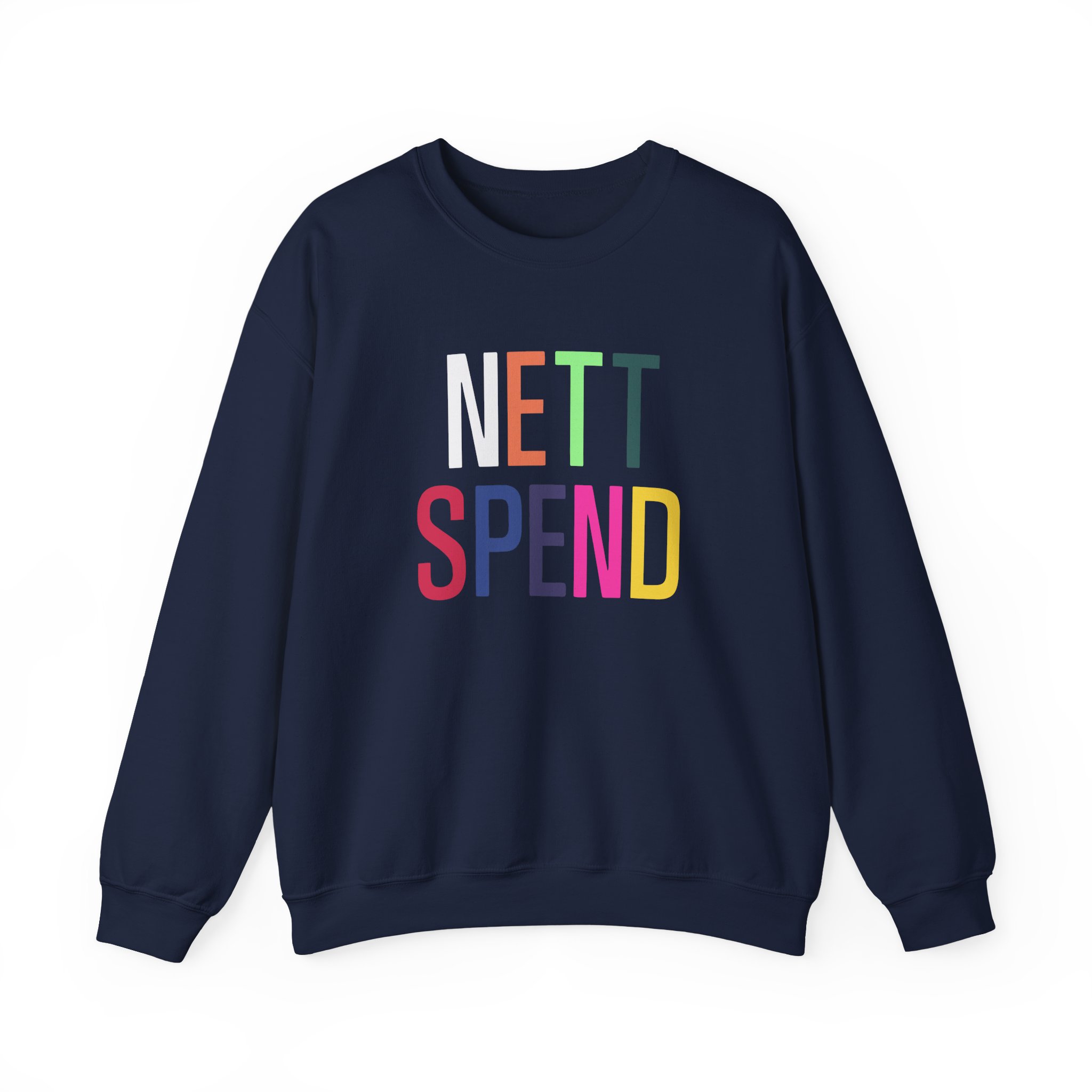 Nettspend Rainbow Unisex Heavy Blendâ„¢ Crewneck Sweatshirt