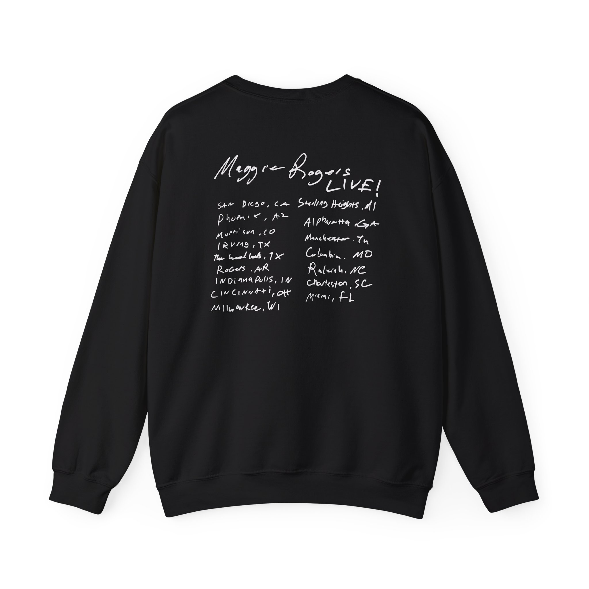 Maggie Rogers The Don't Forget Me Unisex Heavy Blendâ„¢ Crewneck Sweatshirt