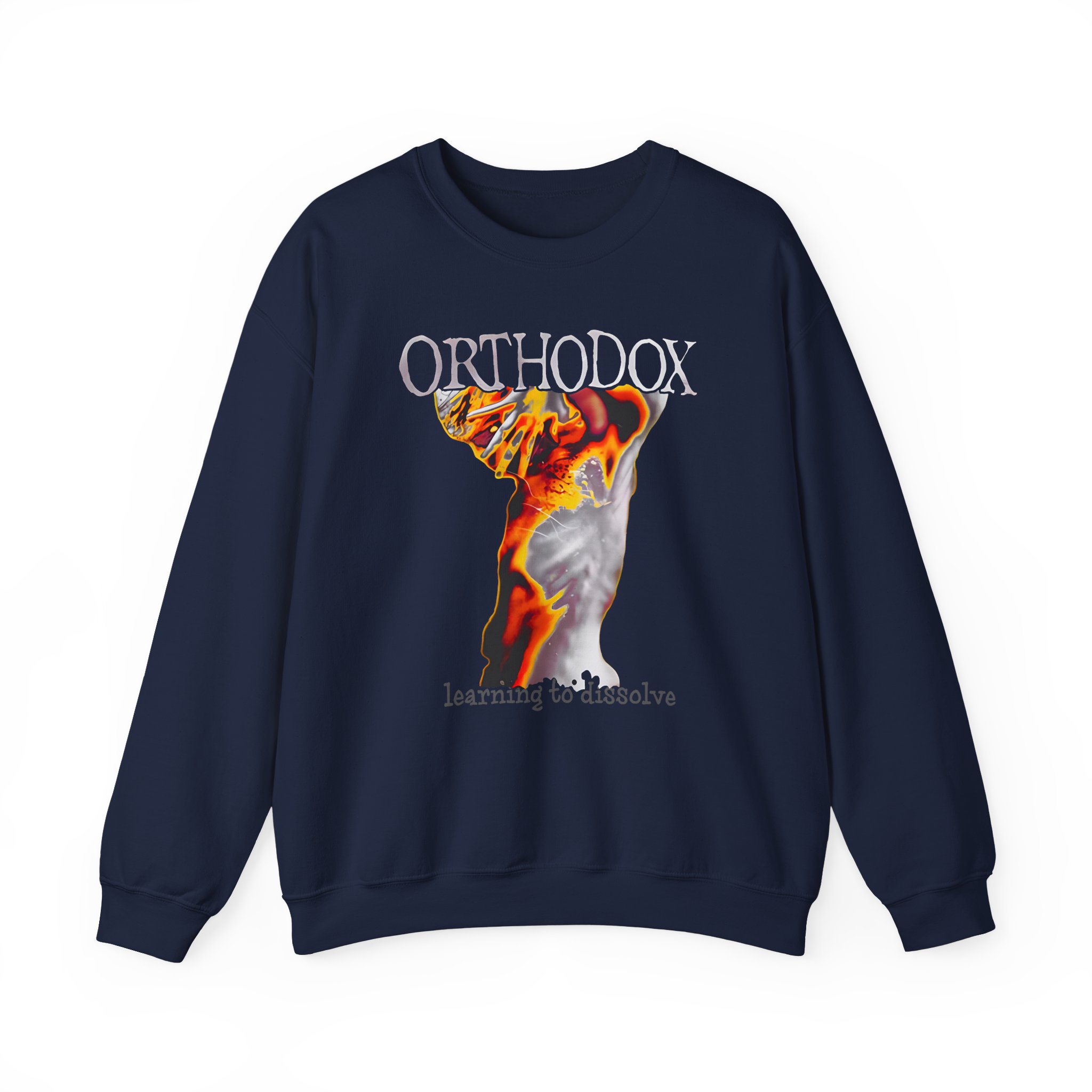 Orthodox Learning to Dissolve Unisex Heavy Blendâ„¢ Crewneck Sweatshirt