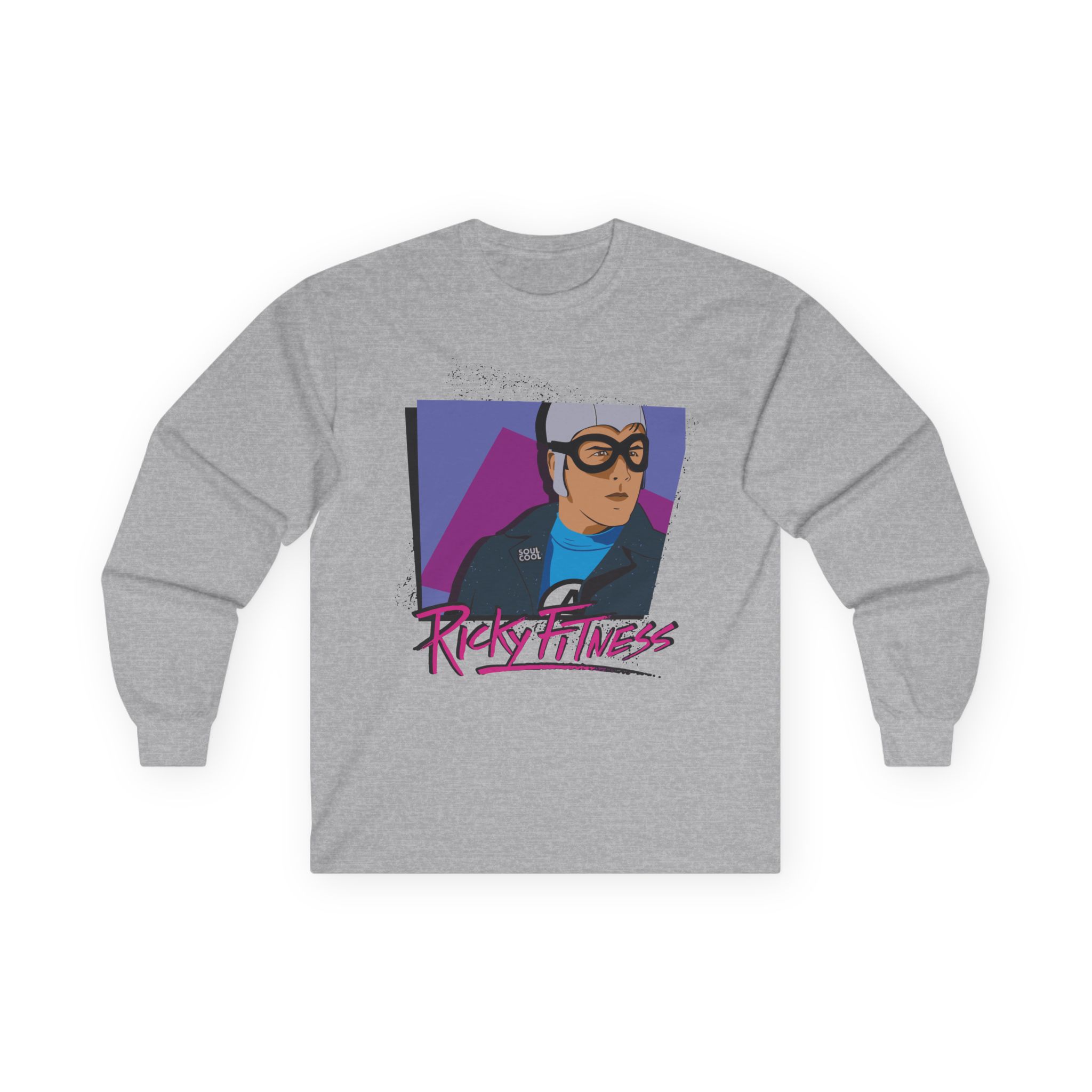The Aquabats Ricky Fitness Soul Cool Unisex Ultra Cotton Long Sleeve Tee