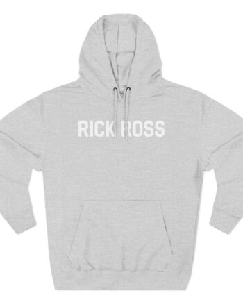 Rick Ross Three-Panel Fleece Hoodie