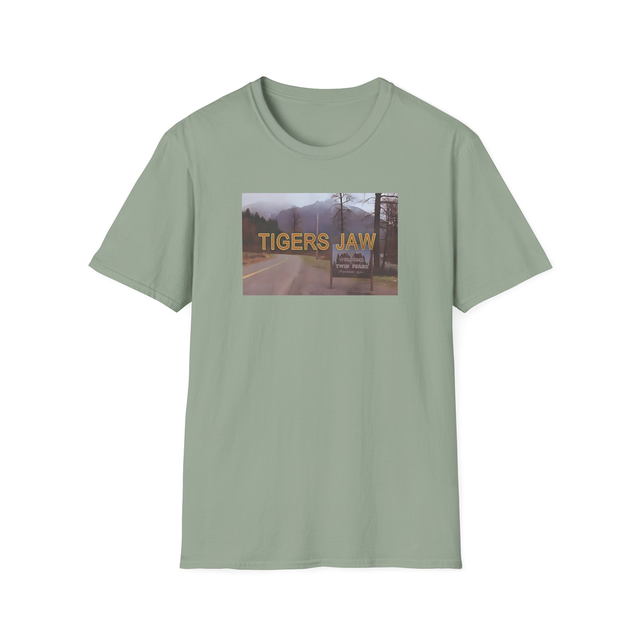 Tigers Jaw Twin Peaks Unisex Softstyle T-Shirt
