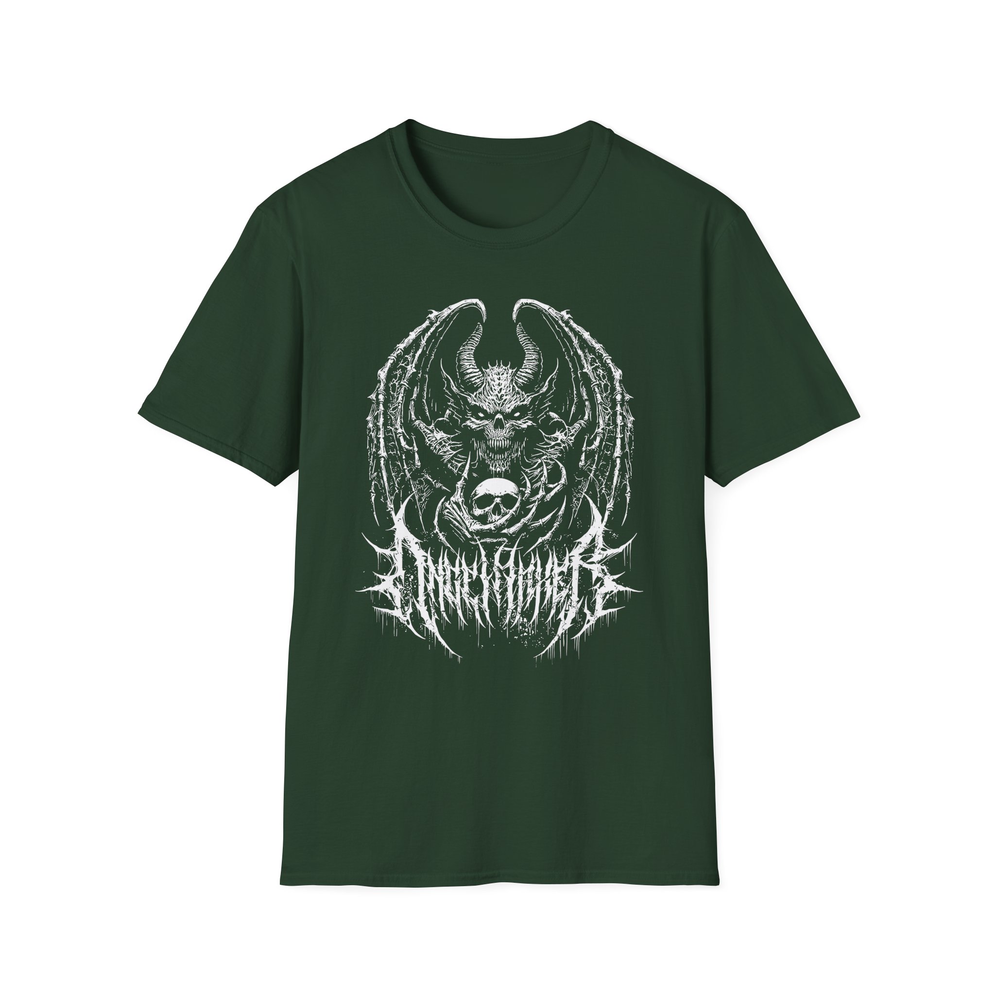 Angelmaker Grim Bat Unisex Softstyle T-Shirt