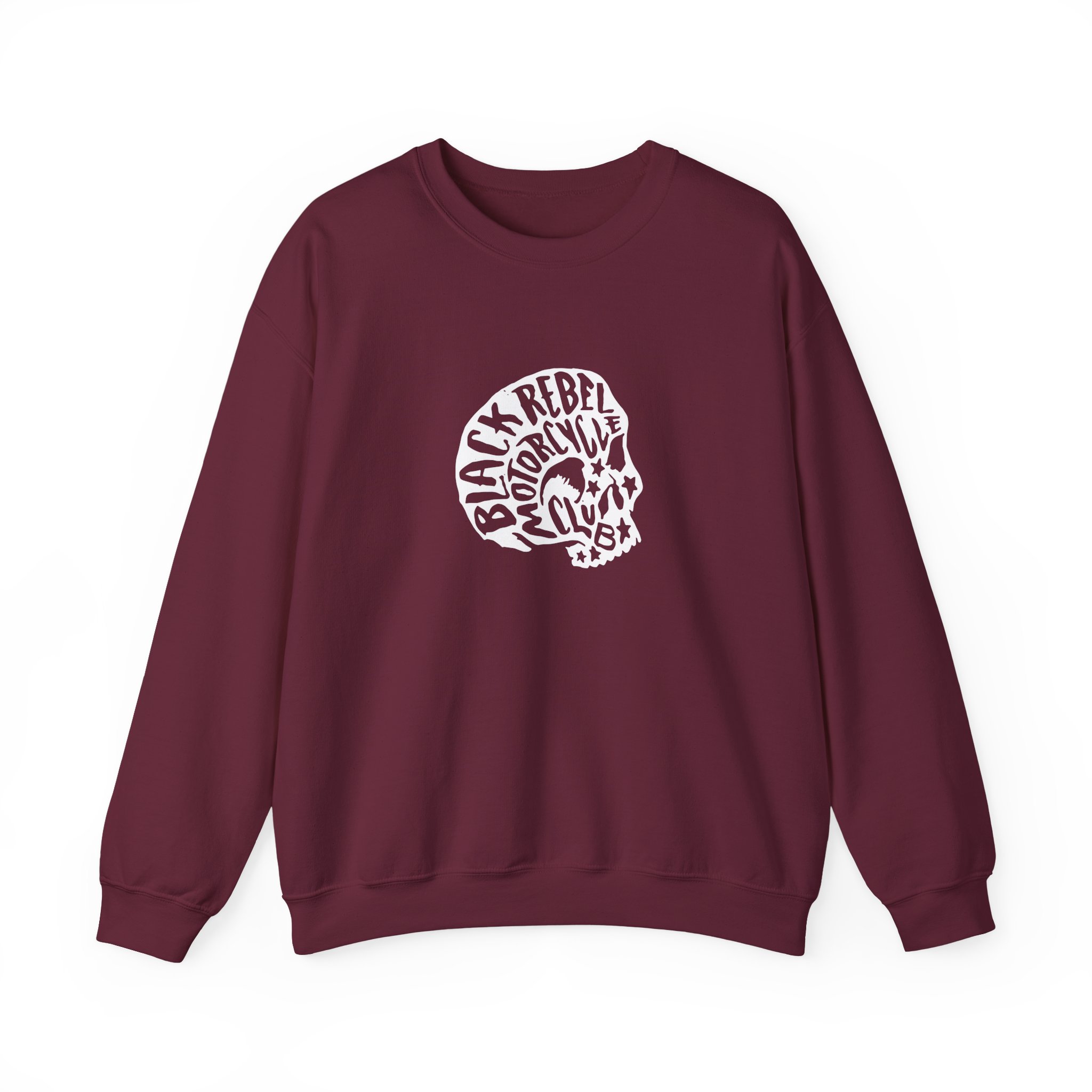 B.R.M.C. SKULL SCRIPT Unisex Heavy Blendâ„¢ Crewneck Sweatshirt