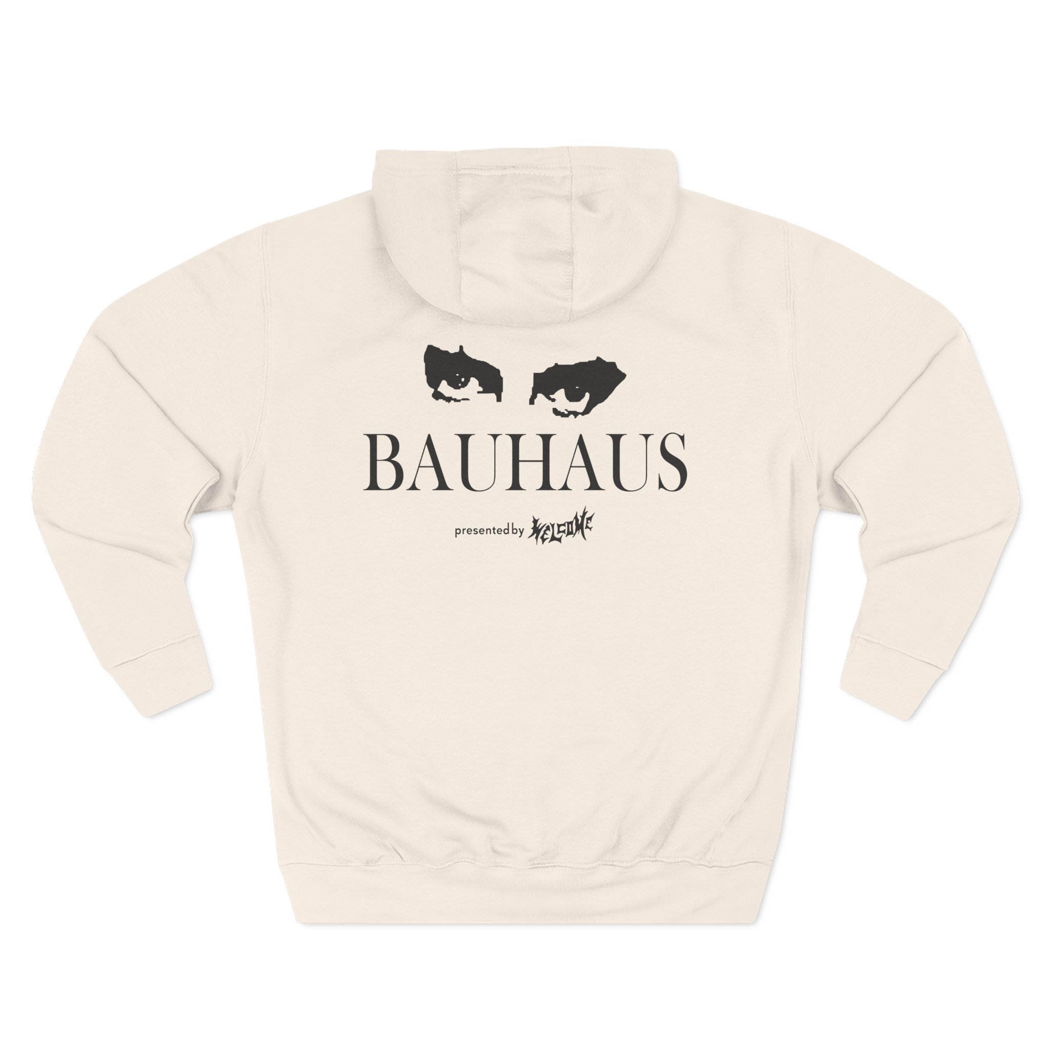 Bauhaus Three-Panel Fleece Hoodie