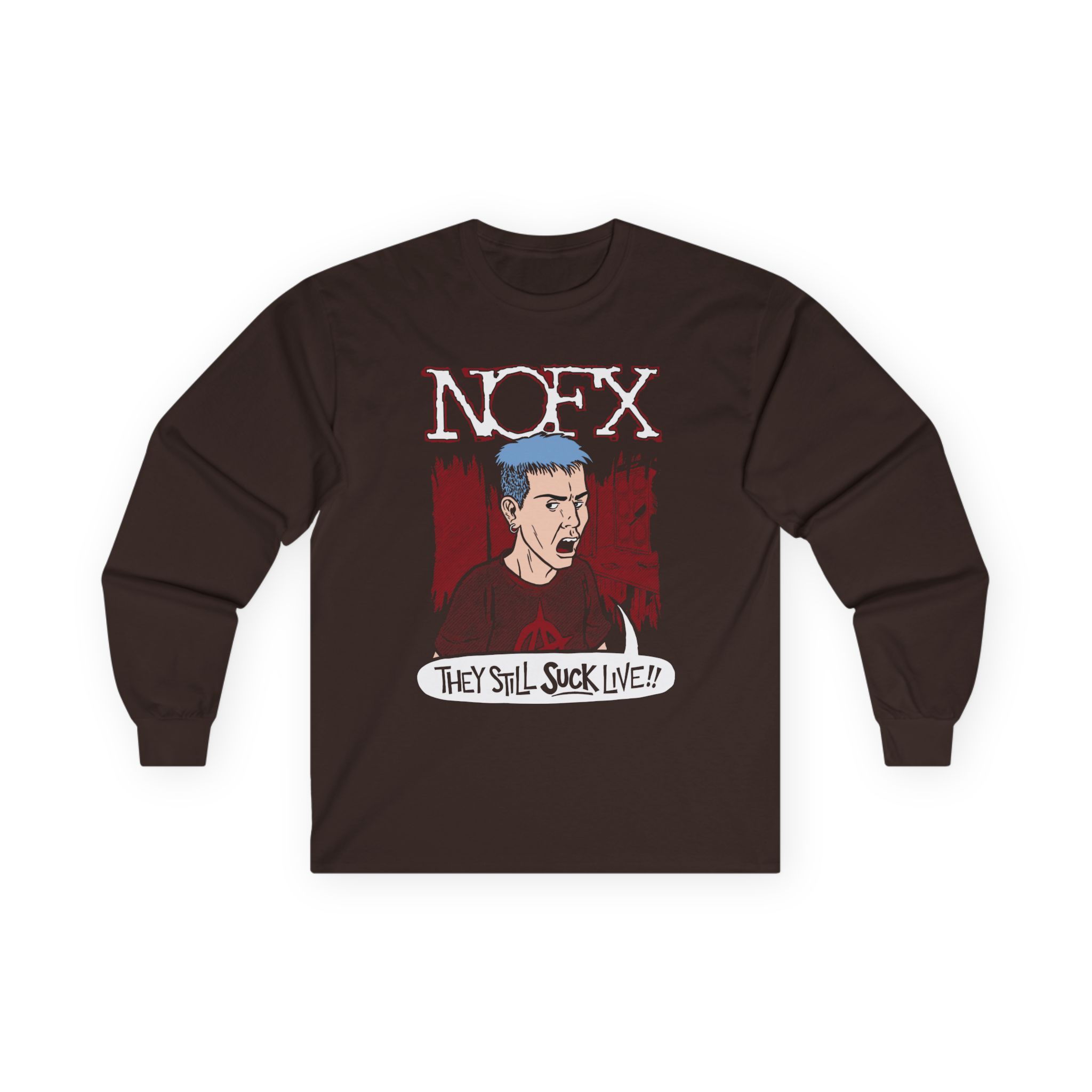 Nofx Jstill Suck Unisex Ultra Cotton Long Sleeve Tee