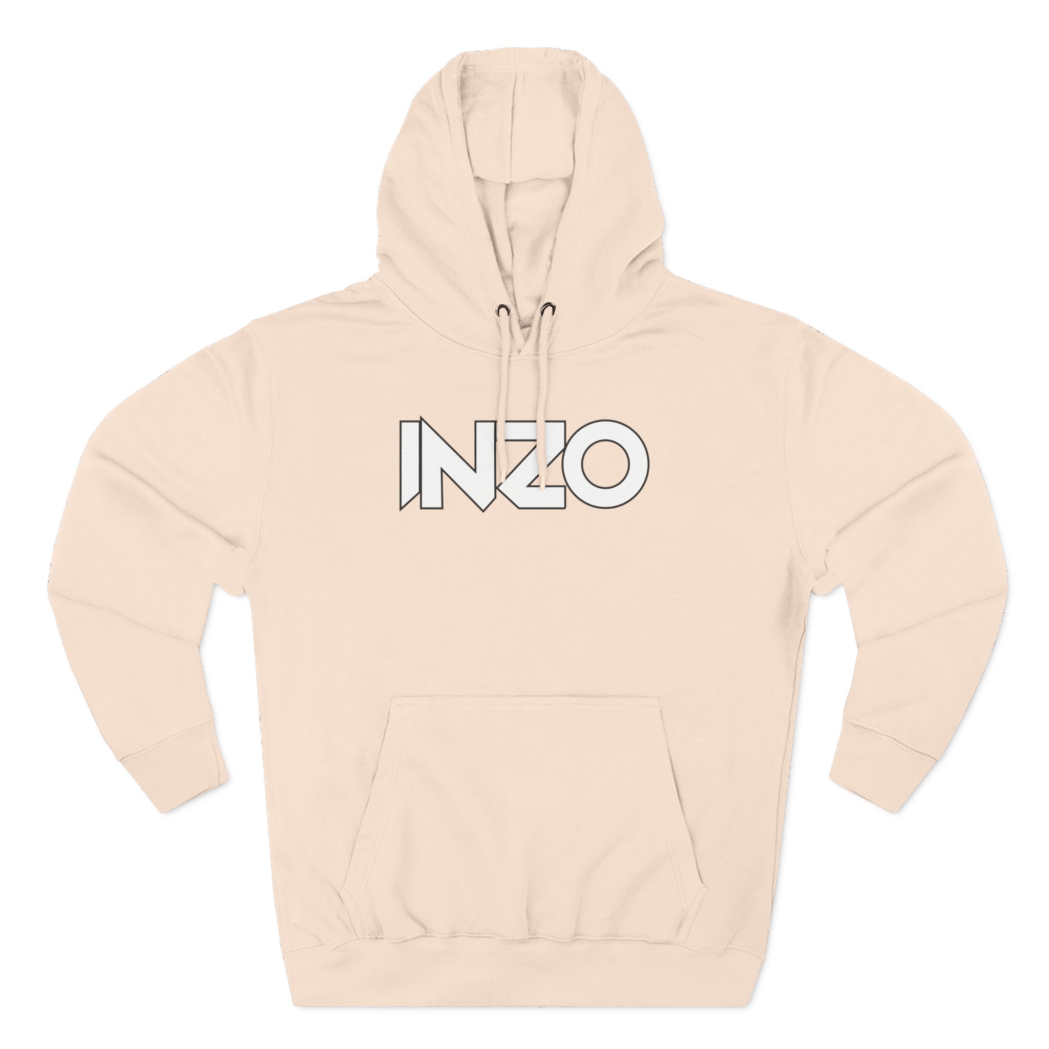 Inzo Three-Panel Fleece Hoodie