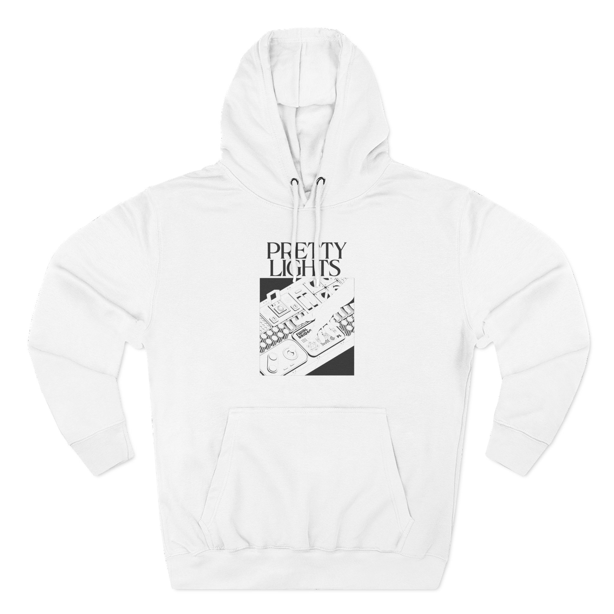 Pretty Lights Control Three-Panel Fleece Hoodie