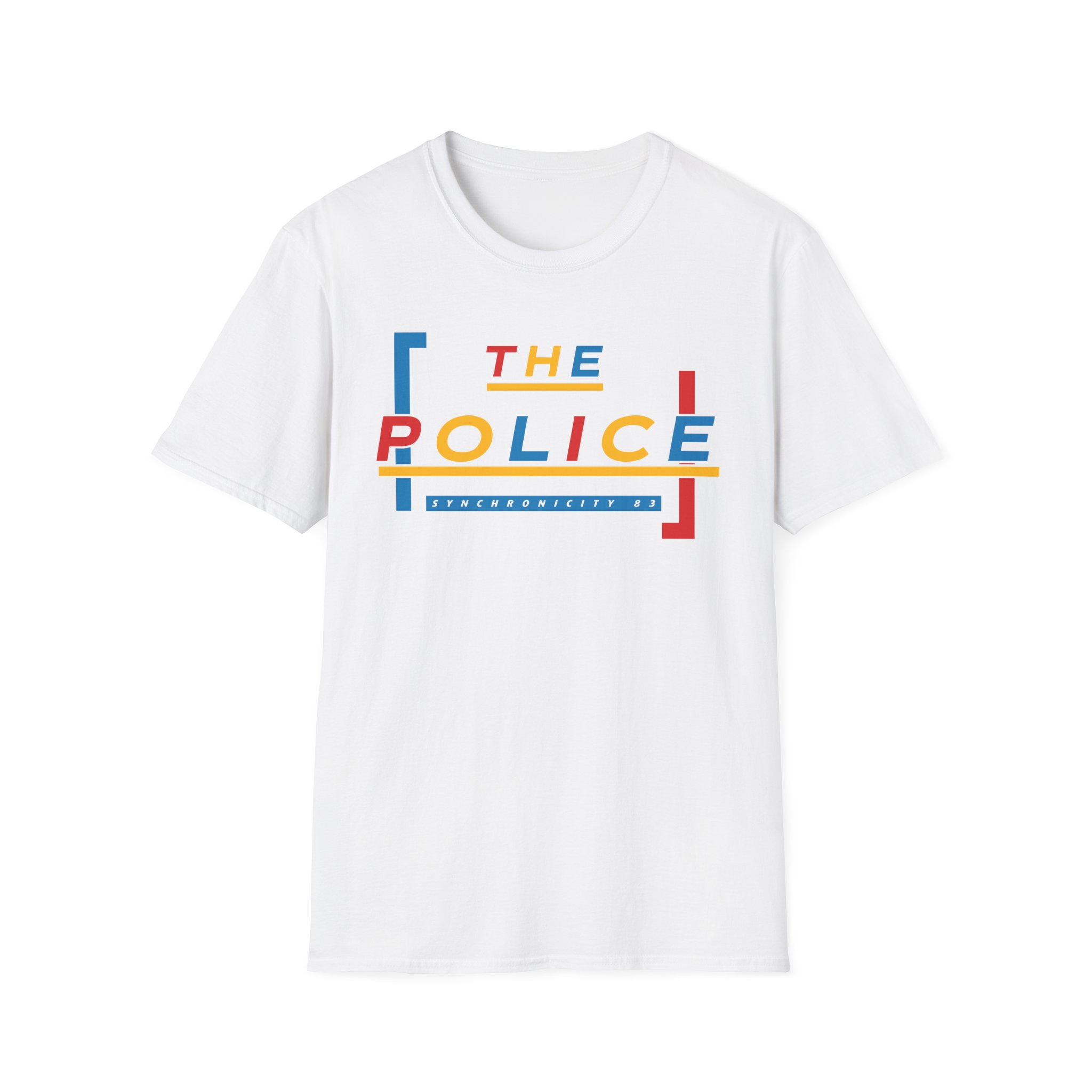 The Police Synchronicity Unisex Softstyle T-Shirt