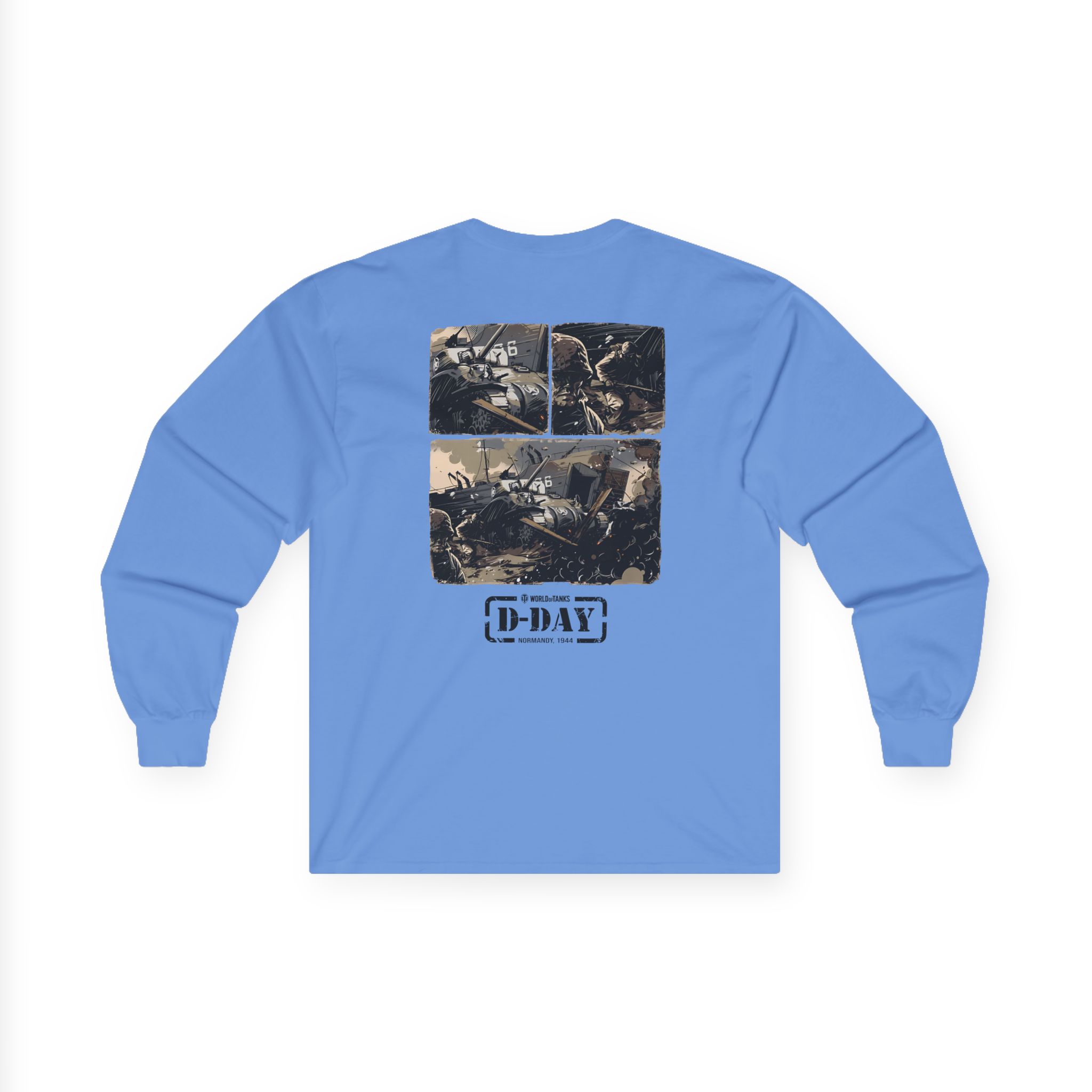 World of Tank Wot D-day Fury Storm Unisex Ultra Cotton Long Sleeve Tee