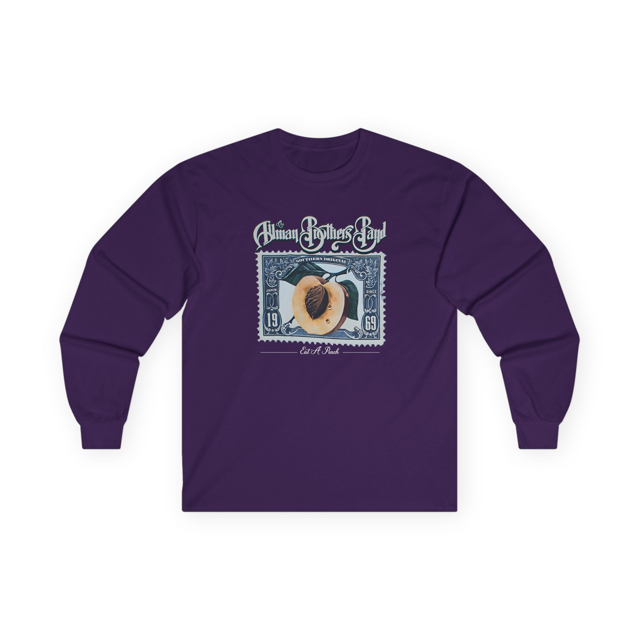 The Allman Brothers Peach Stamp Unisex Ultra Cotton Long Sleeve Tee