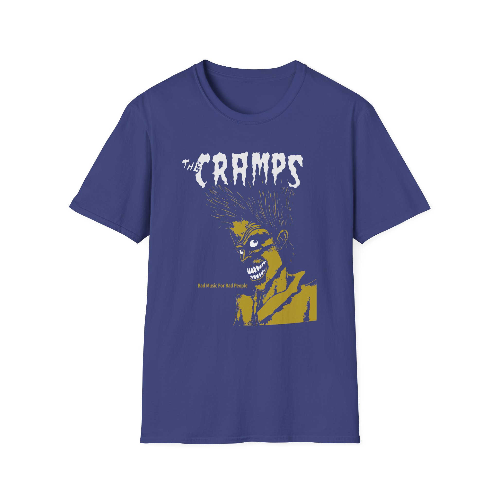 The Cramps Bad Music for Bad People Unisex Softstyle T-Shirt